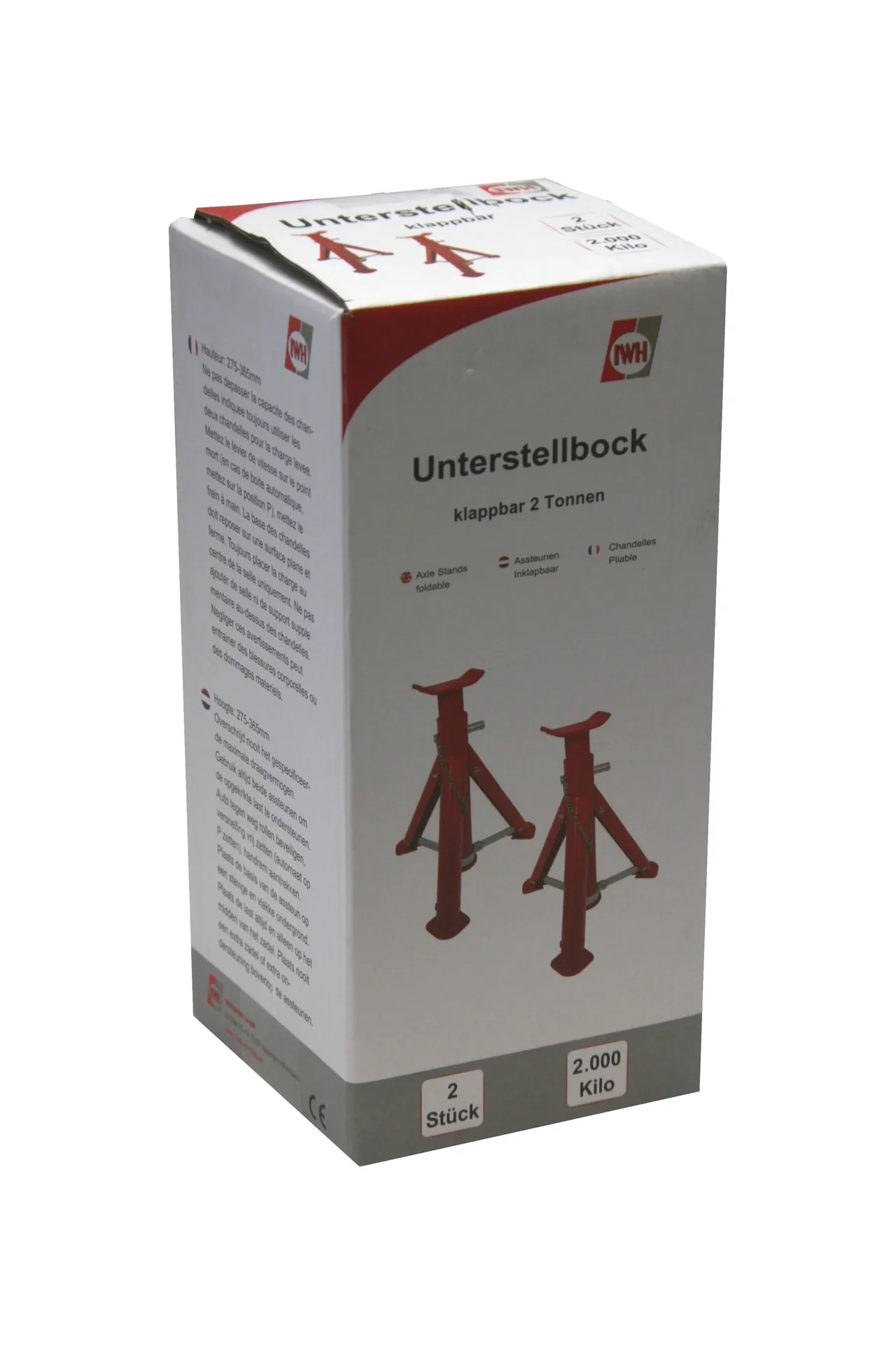Unterstellbock klappbar, 2 t. 2 Stück - 0