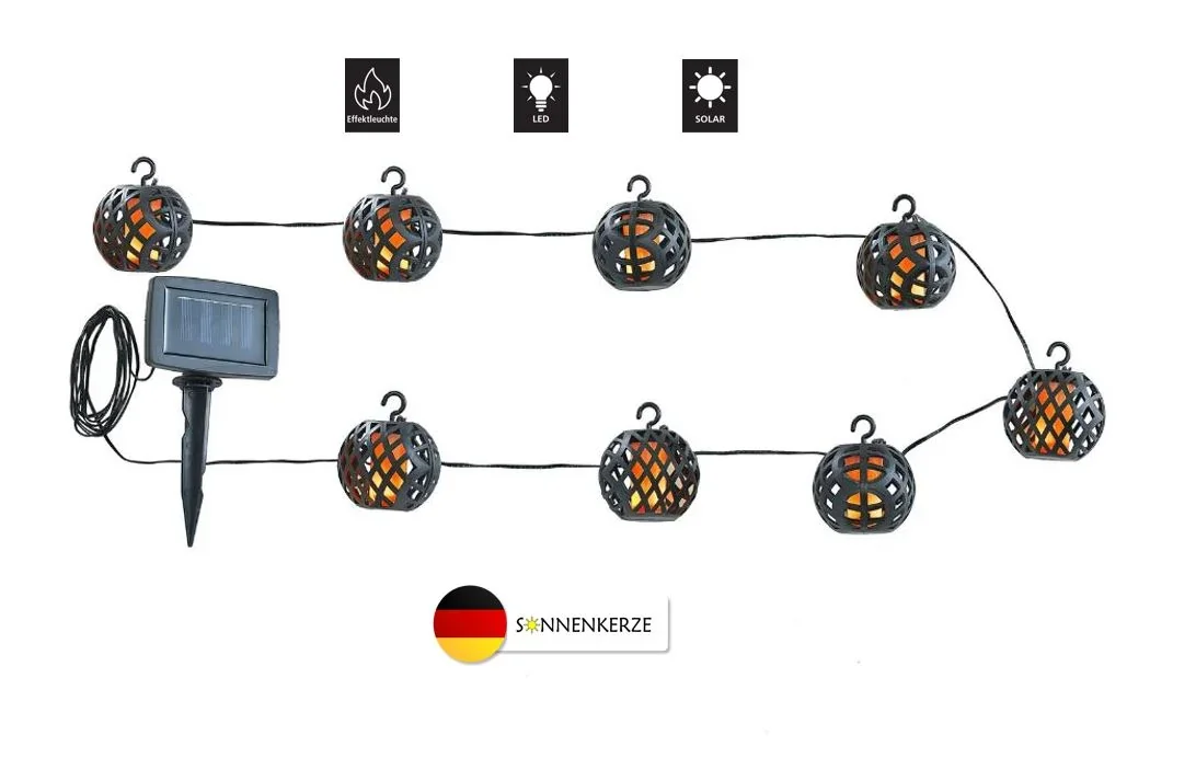 Solar-Lichterkette "Feuerball" - 2