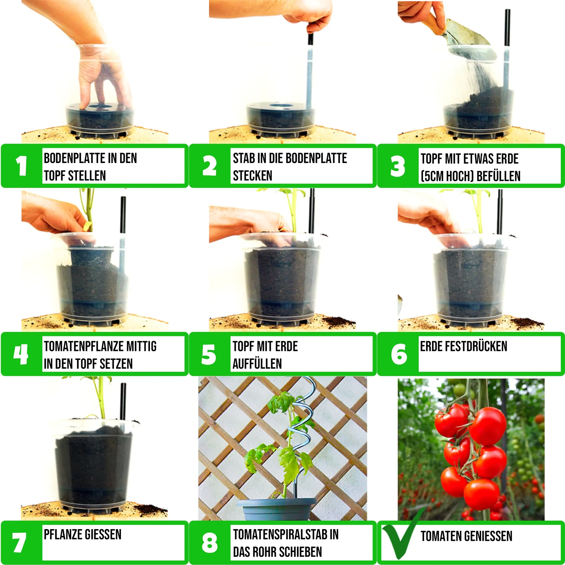 Tomatenanker, 2er-Set - 2