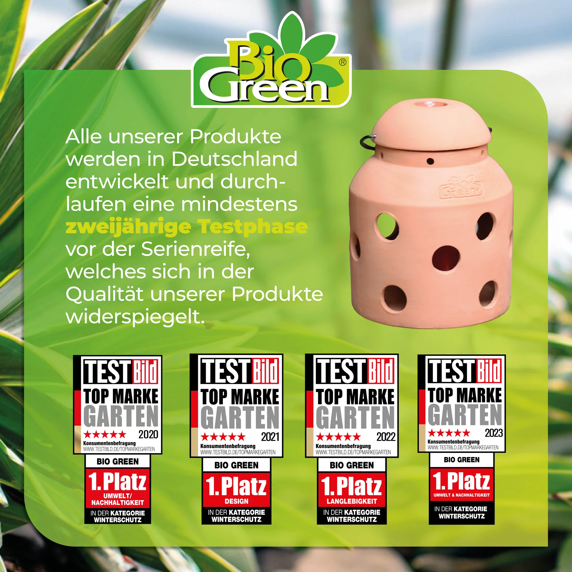 Frostwächter "Firefly" aus Terracotta - 4