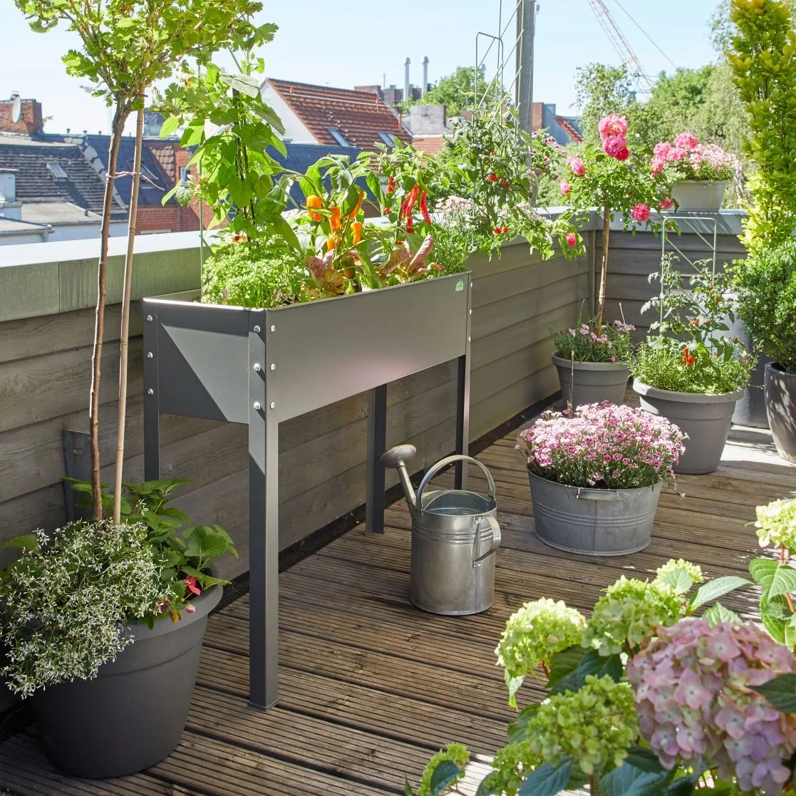 Metall Hochbeet "Freising" Größe XL - 2