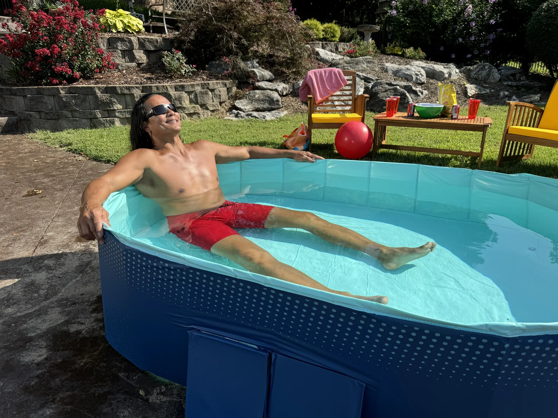 Faltbarer Pool Mittel - 2