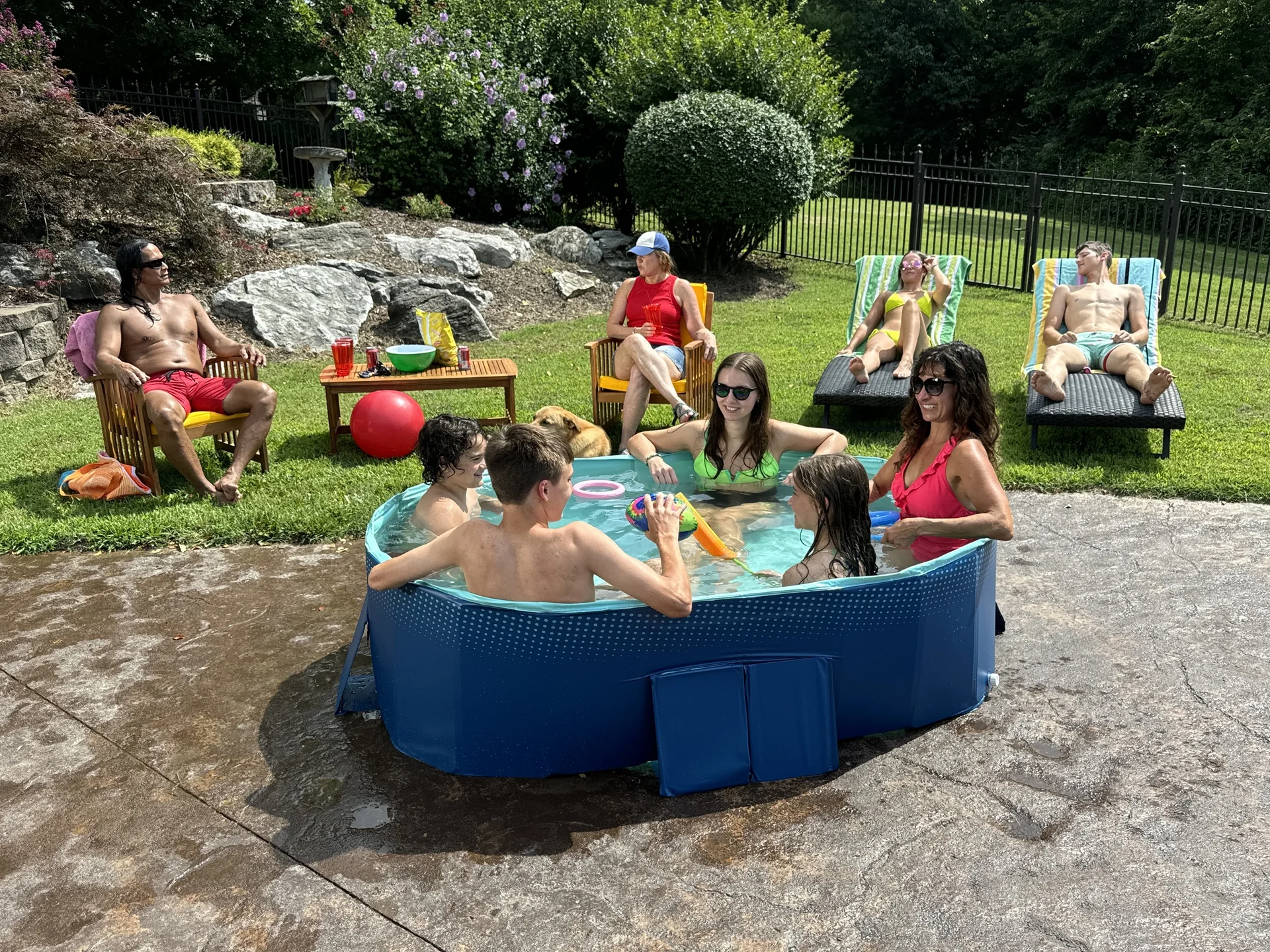 Faltbarer Pool Mittel - 3