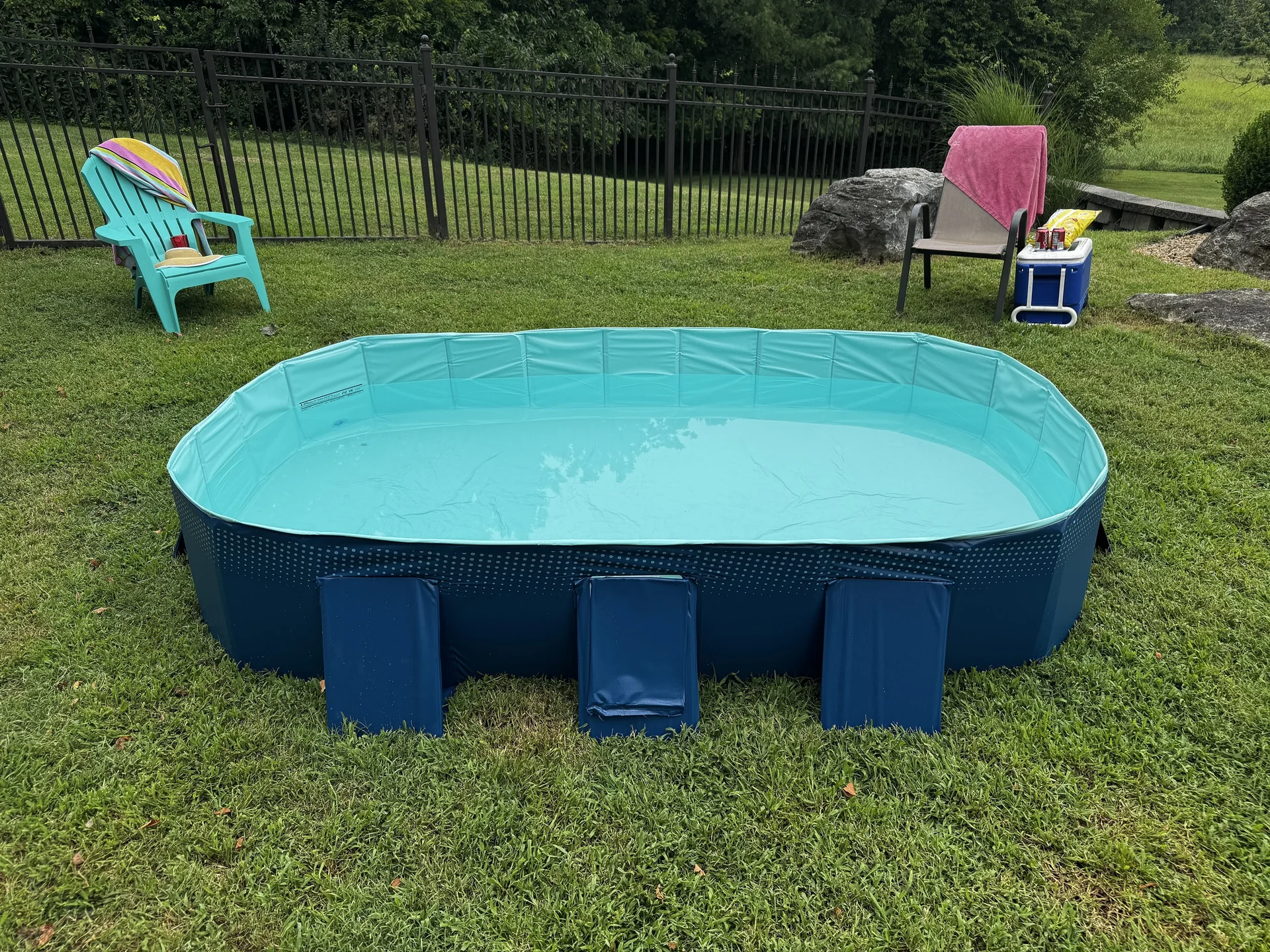 Faltbarer Pool Groß - 0