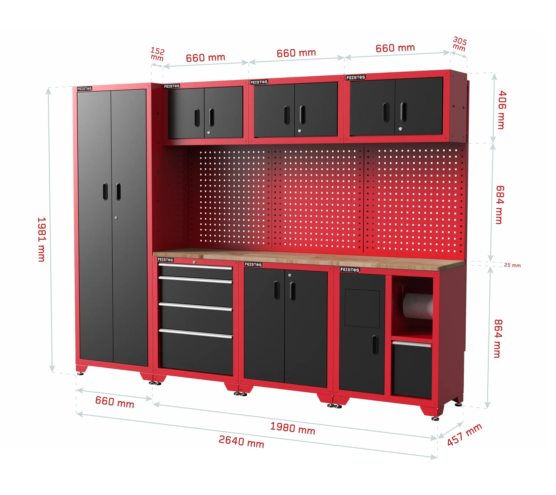 Werkzeugschrank Juno 3 - 1