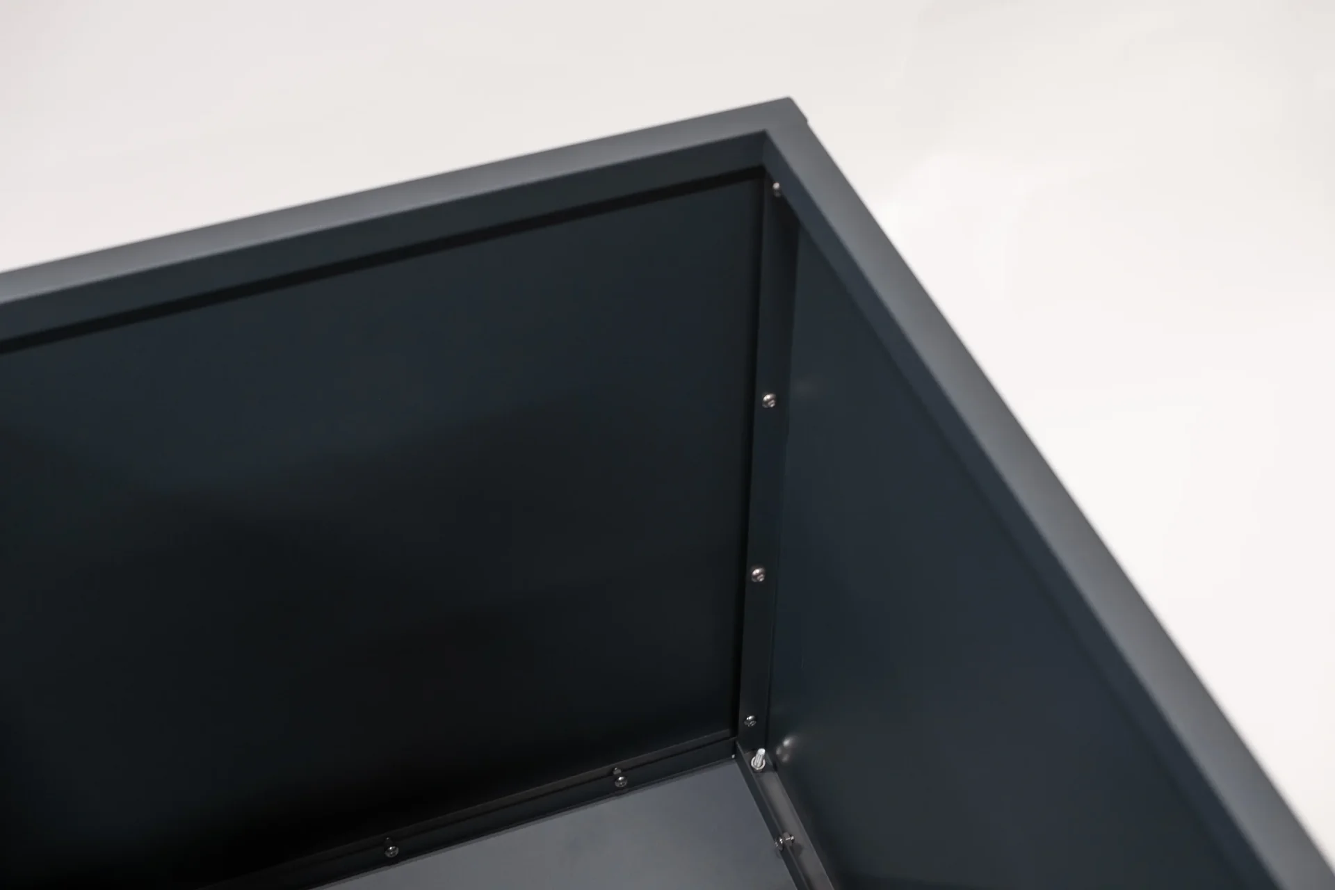 Pflanzkasten 70 x 70 x 70 cm, anthrazit - 0