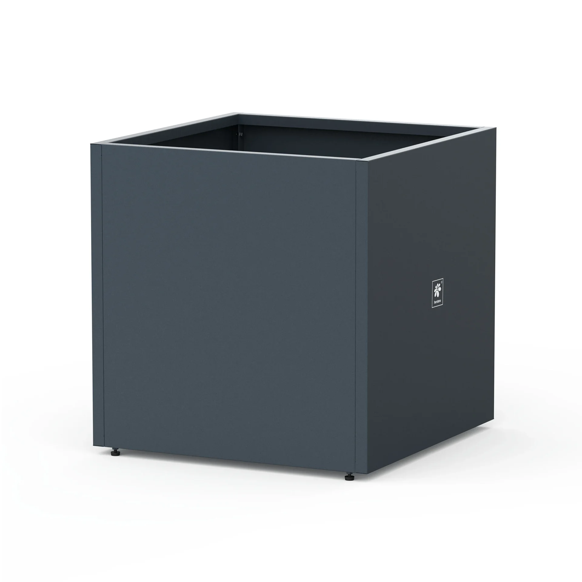 Pflanzkasten 70 x 70 x 70 cm, anthrazit - 2