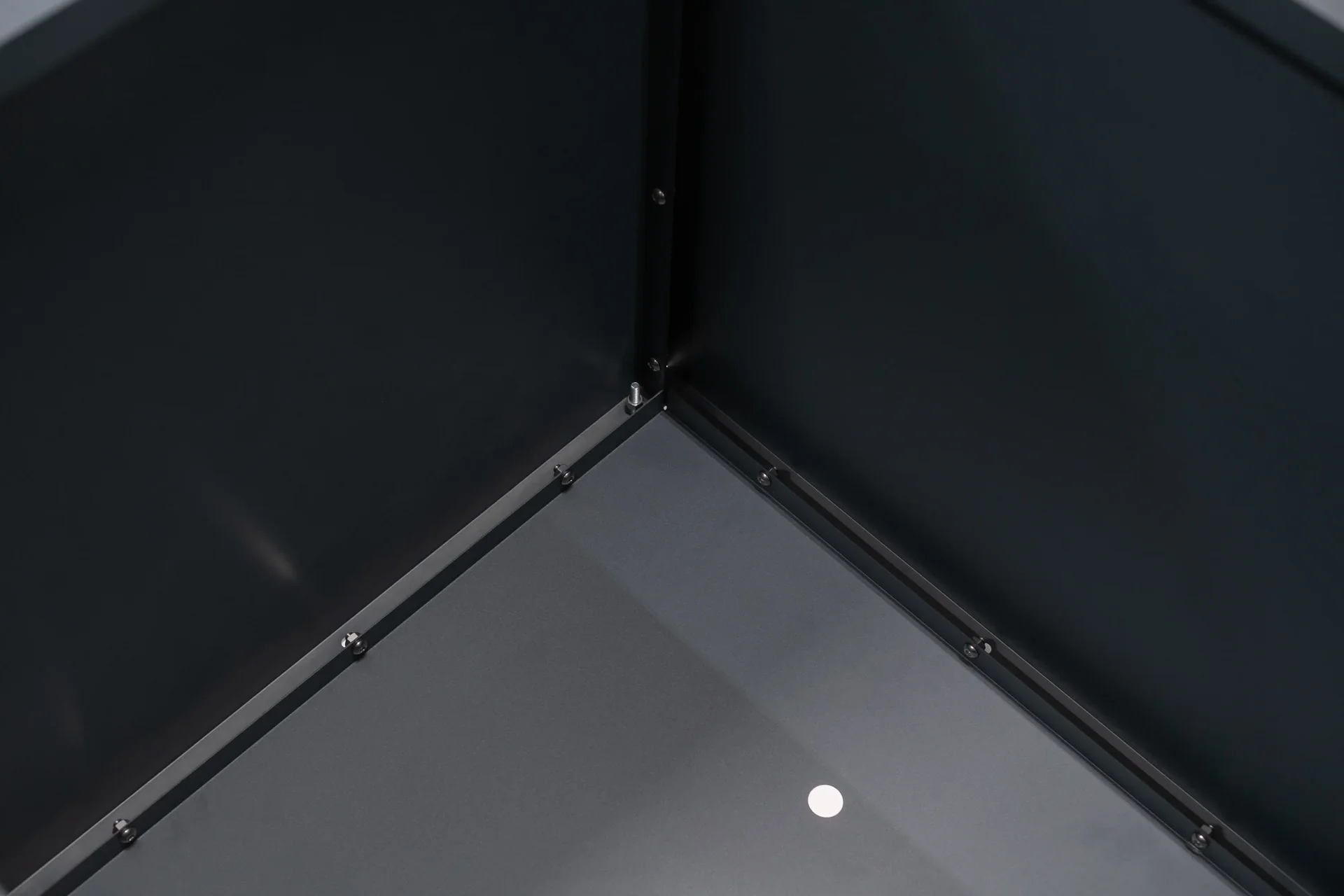 Pflanzkasten 70 x 70 x 70 cm, anthrazit - 5