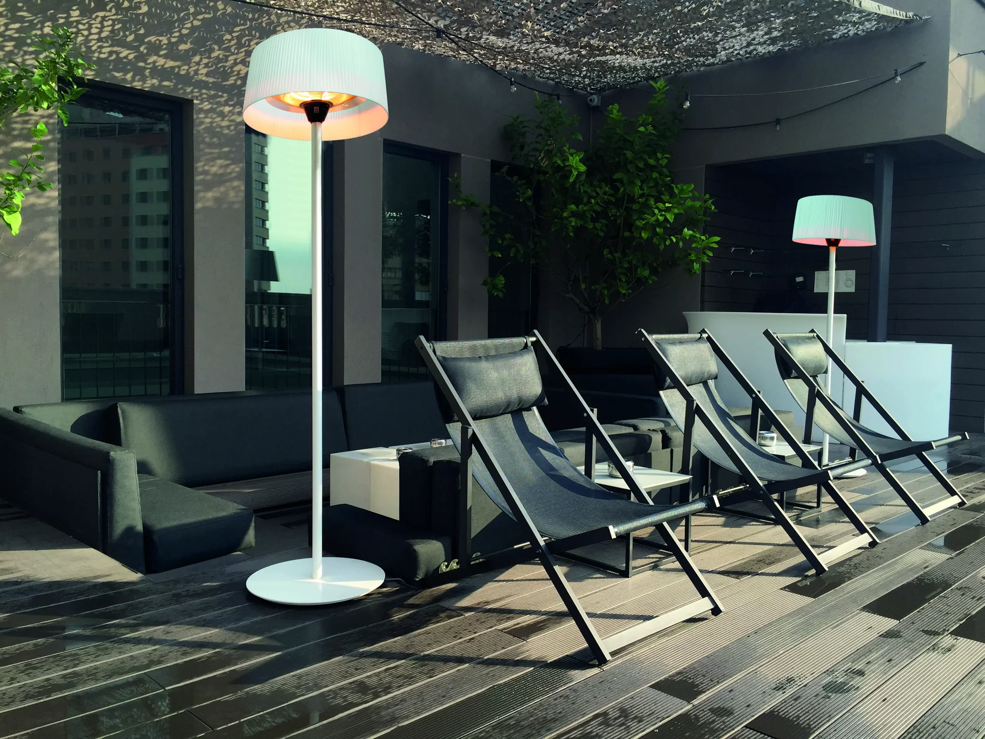 Standheizstrahler Artix Bright Standing White 2100 Watt - 0