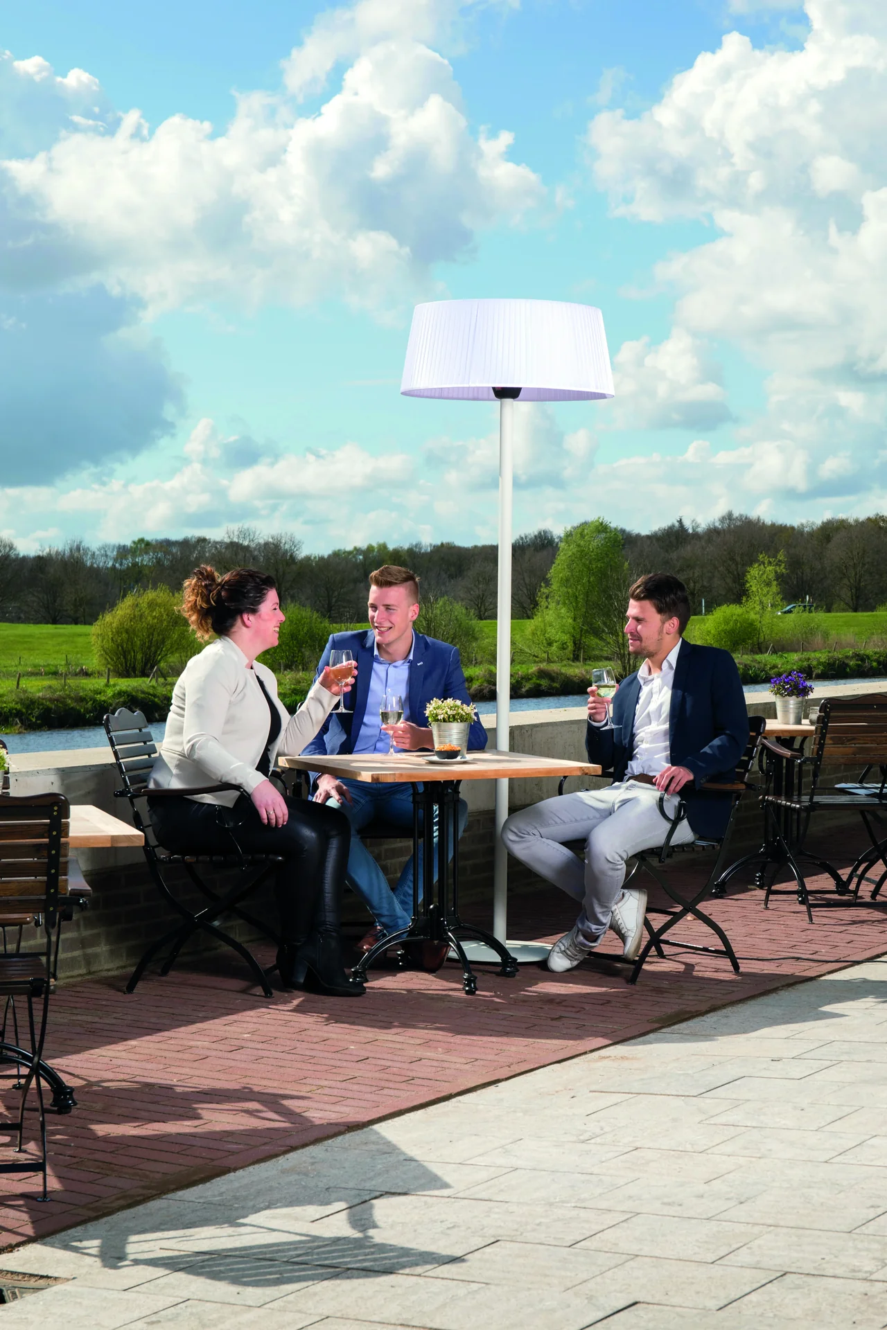 Standheizstrahler Artix Bright Standing White 2100 Watt - 1