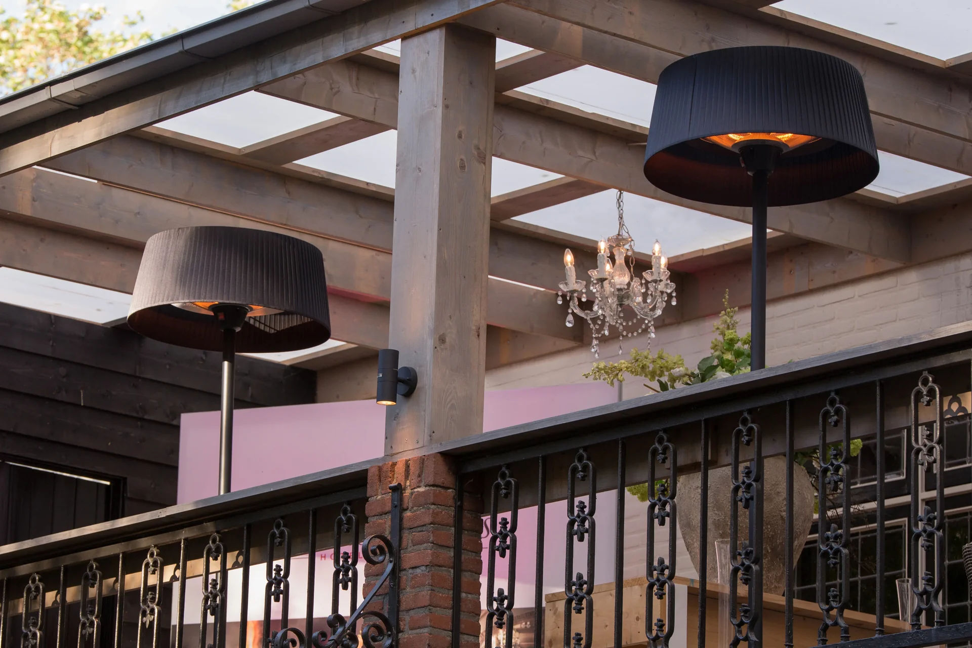 Standheizstrahler Artix Bright Standing Black 2100 Watt - 2