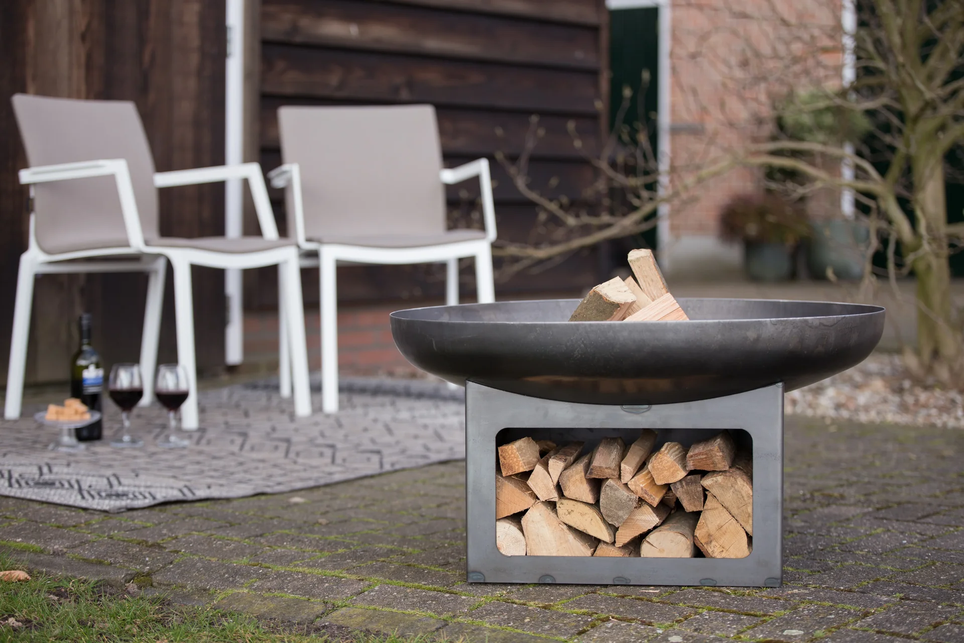 Feuerstelle Juva Industrial, Ø 80 cm - 3