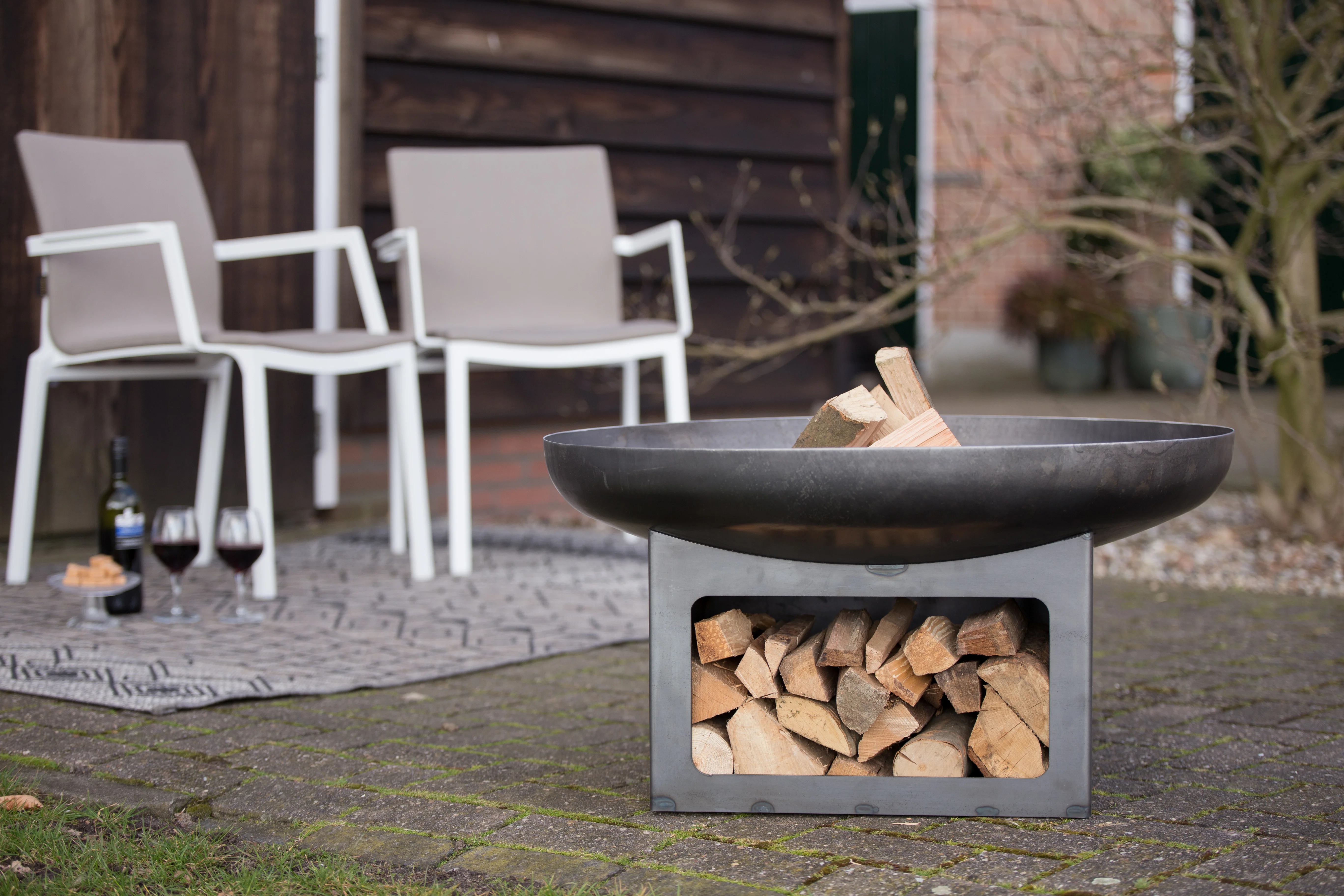 Feuerstelle Juva Industrial, Ø 80 cm - 3