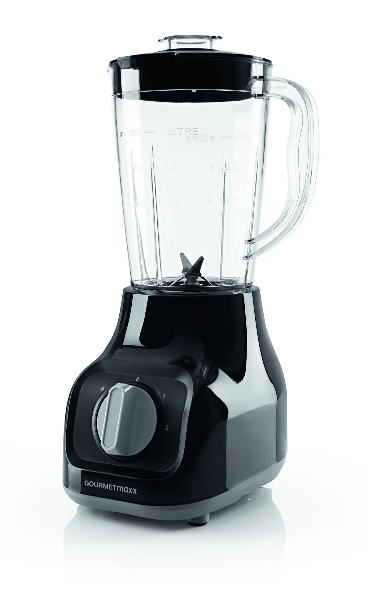 Standmixer 350 Watt, schwarz - 0