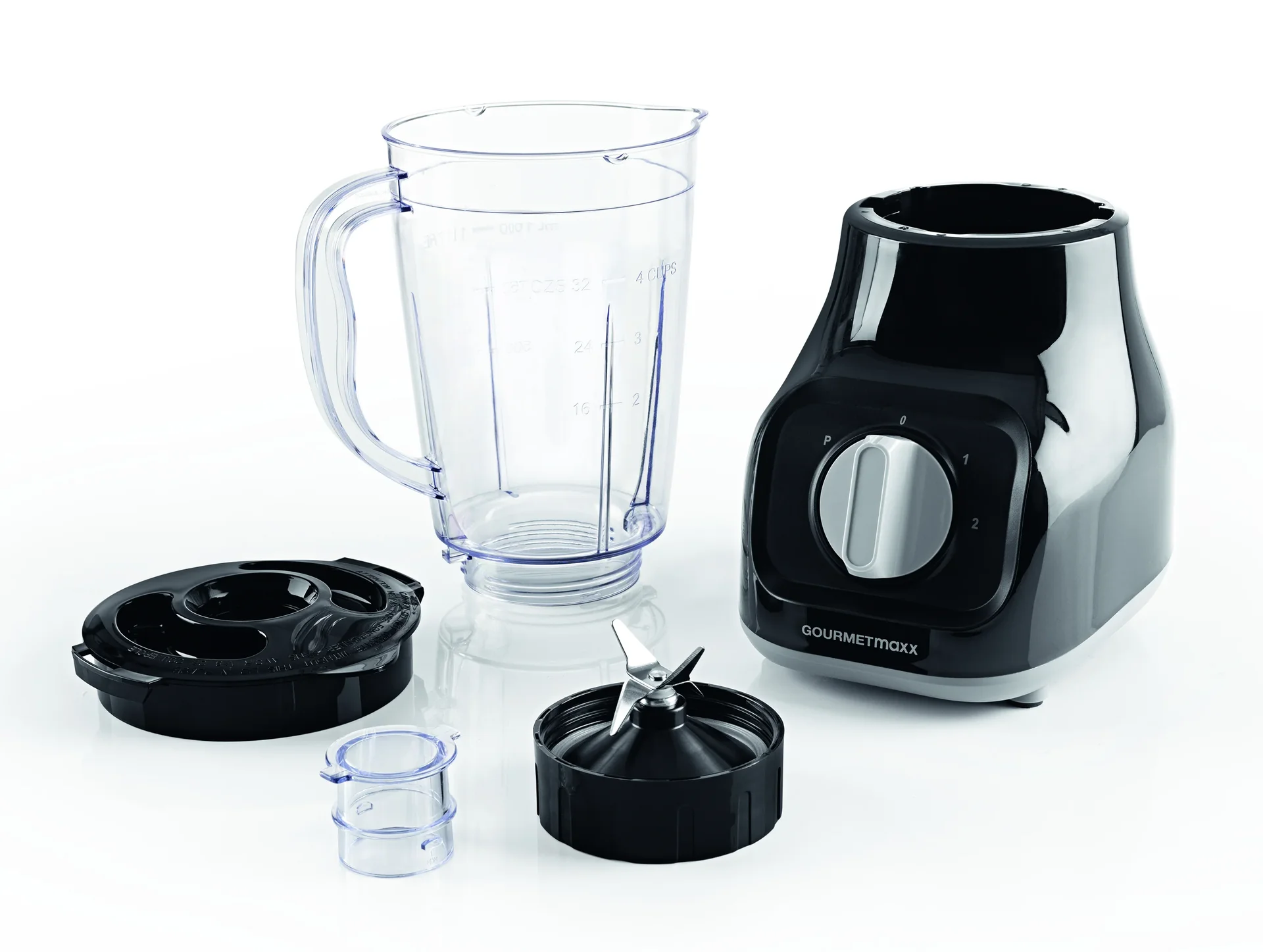 Standmixer 350 Watt, schwarz - 3