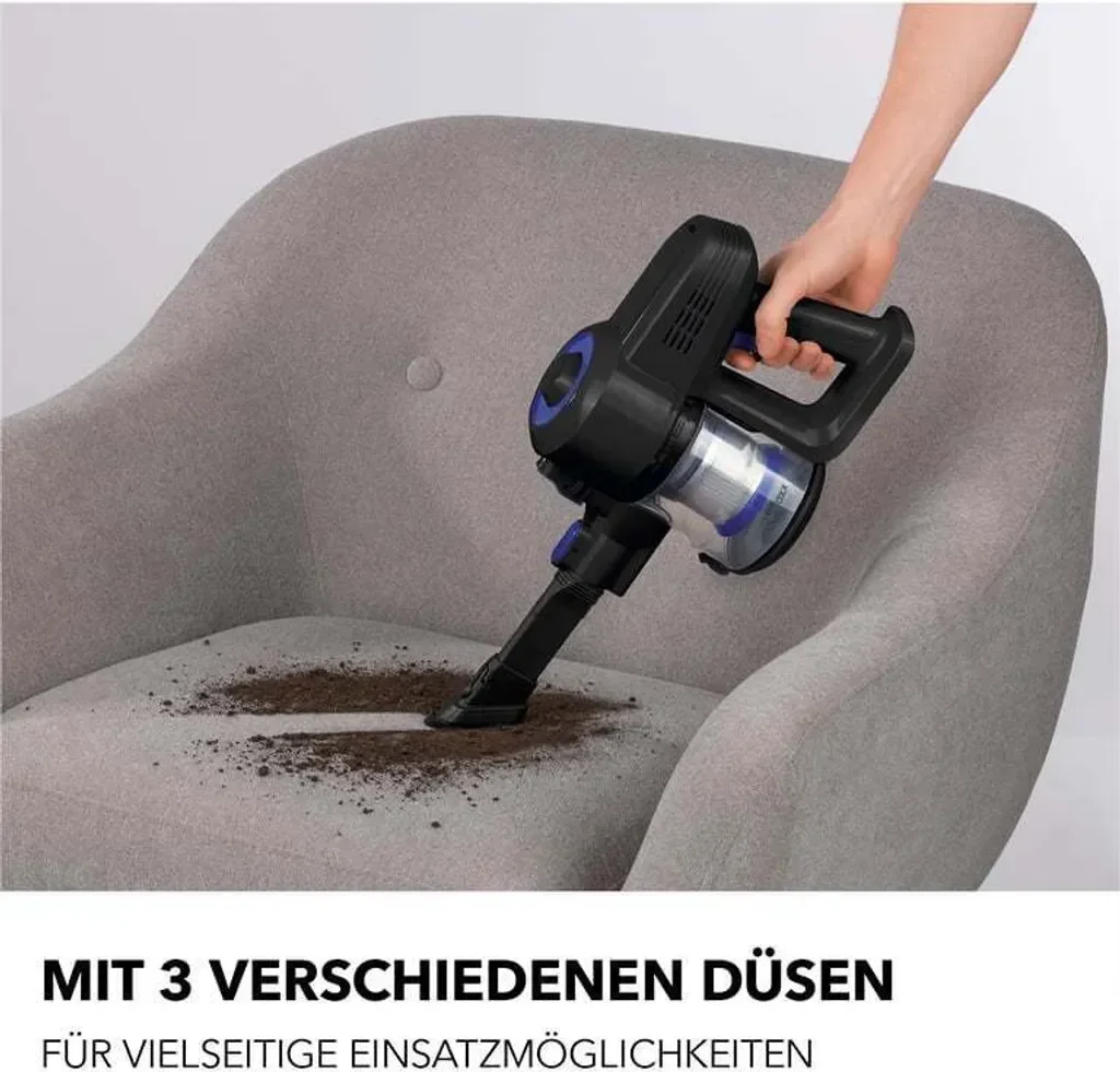 Zyklon-Staubsauger 22,2V schwarz/blau - 2