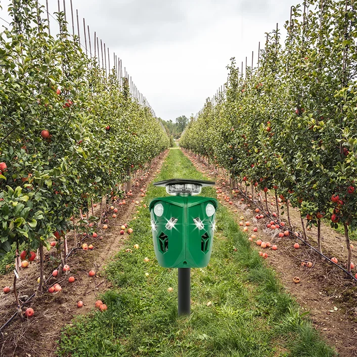 Tierschreck mit Ultraschall + Blitzlicht "360" - 4