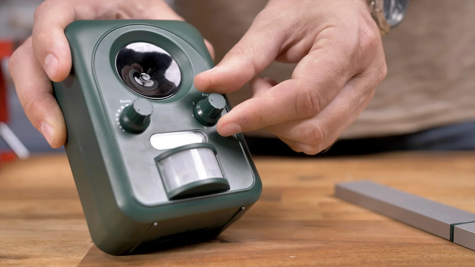 Solar-Universal-Tierschreck mit Ultraschall & Blitzlicht - 5