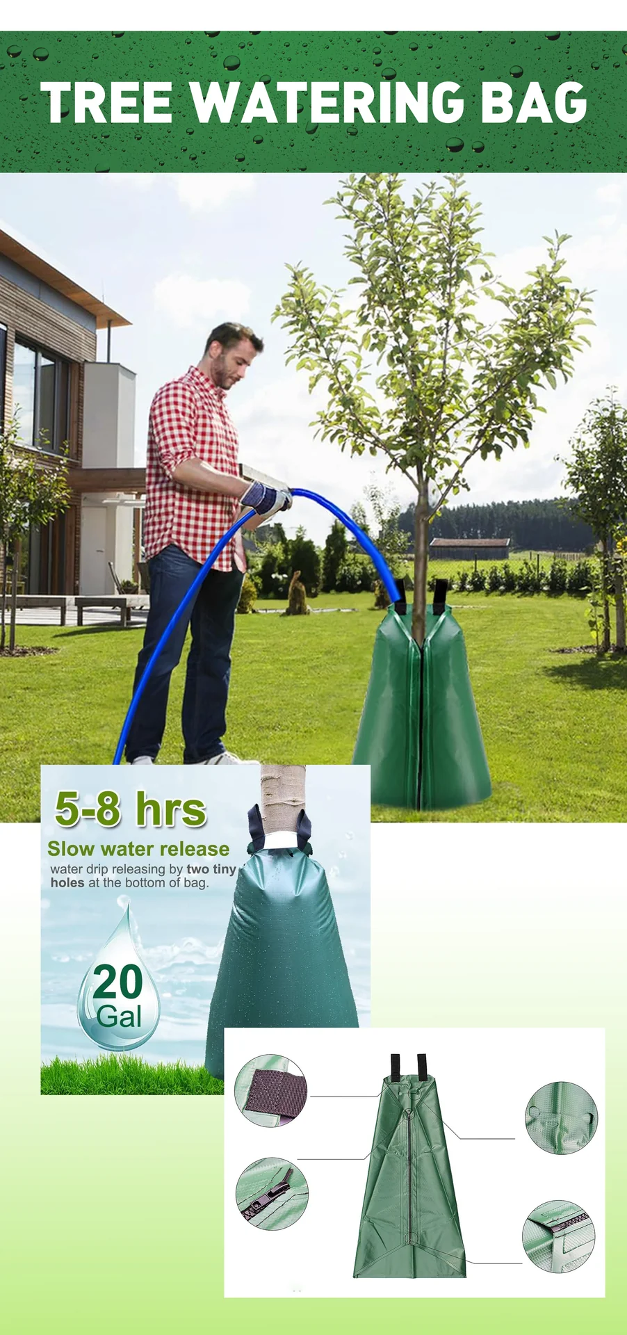 Baum-Bewässerungssack EXTREM, 75 Liter - 1