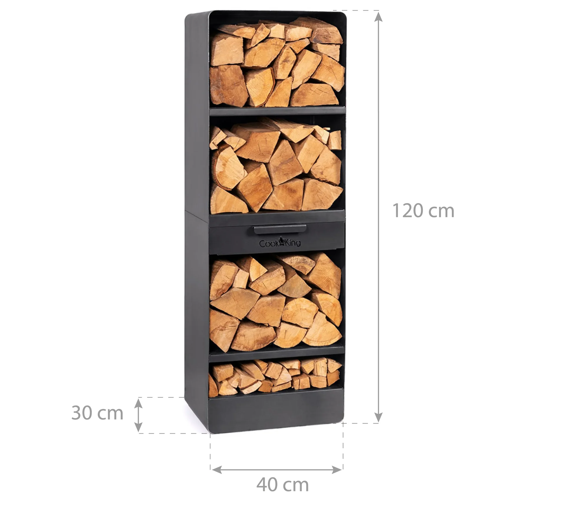 Kaminholzregal Vento - 0