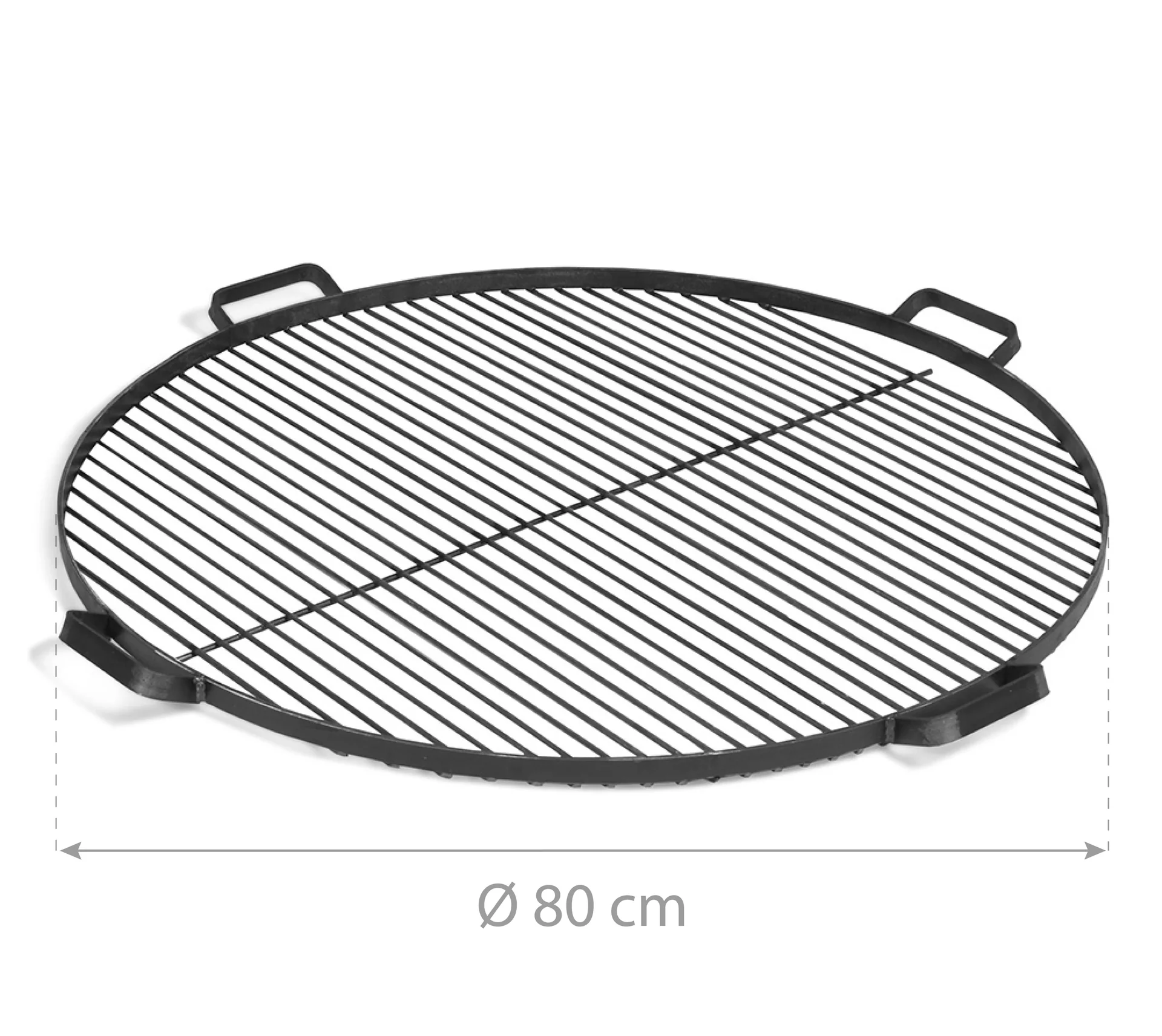 Grillrost 80 cm, inklusive 4 Griffen - 1