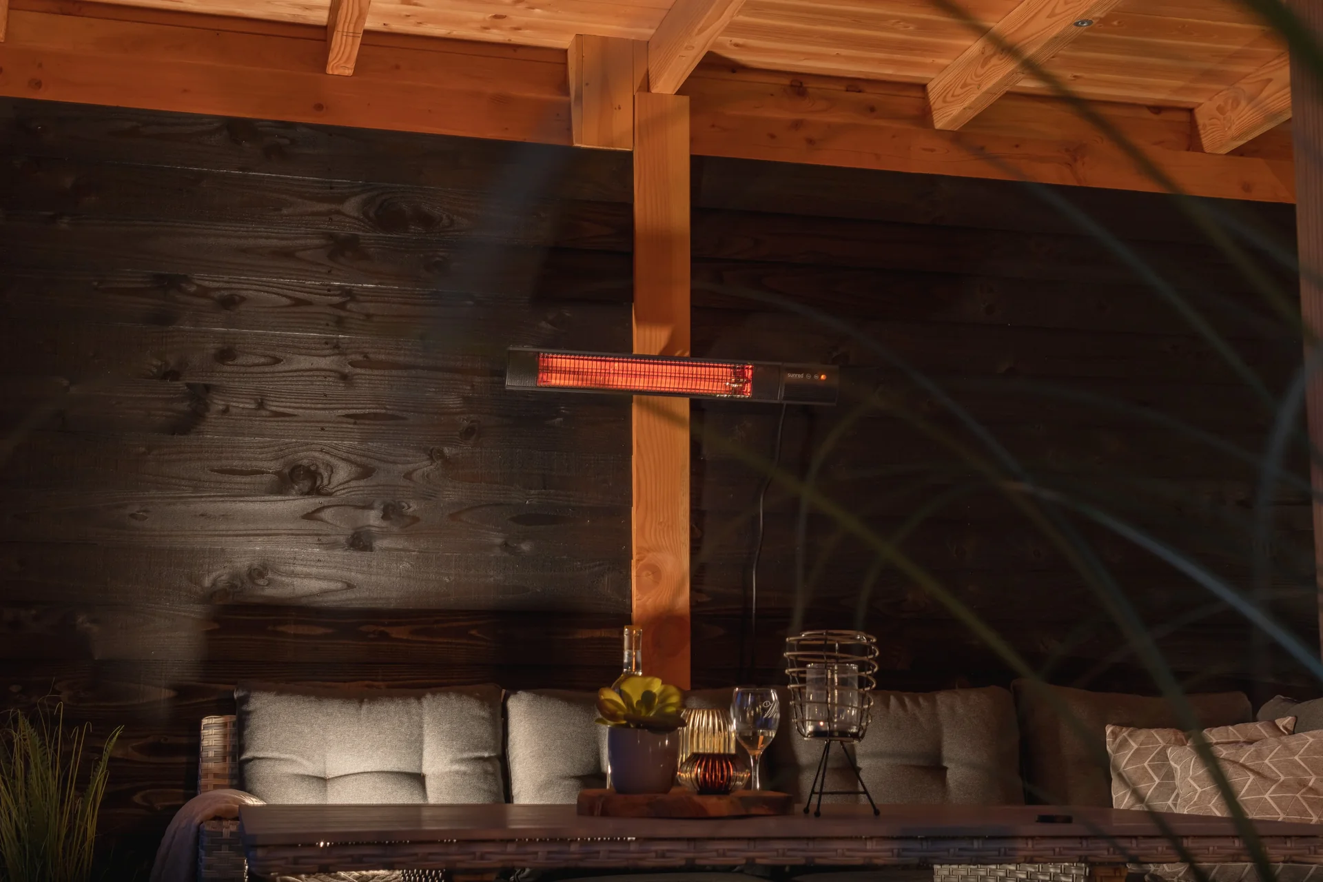 Wandheizstrahler Dark Wall Black 2500 Watt - 0