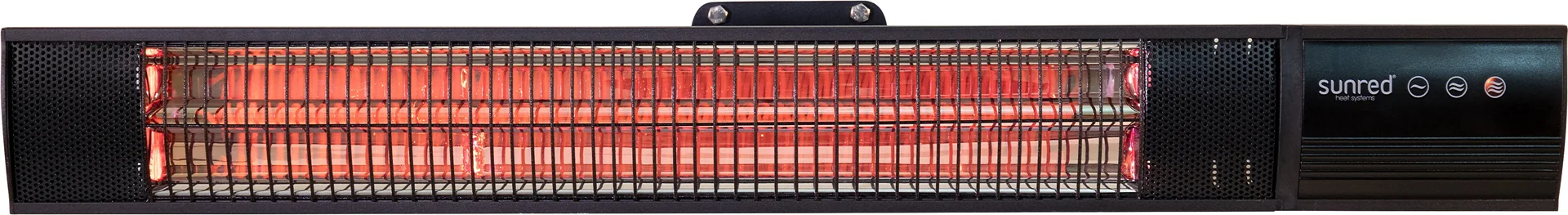 Wandheizstrahler Dark Wall Black 2500 Watt - 5