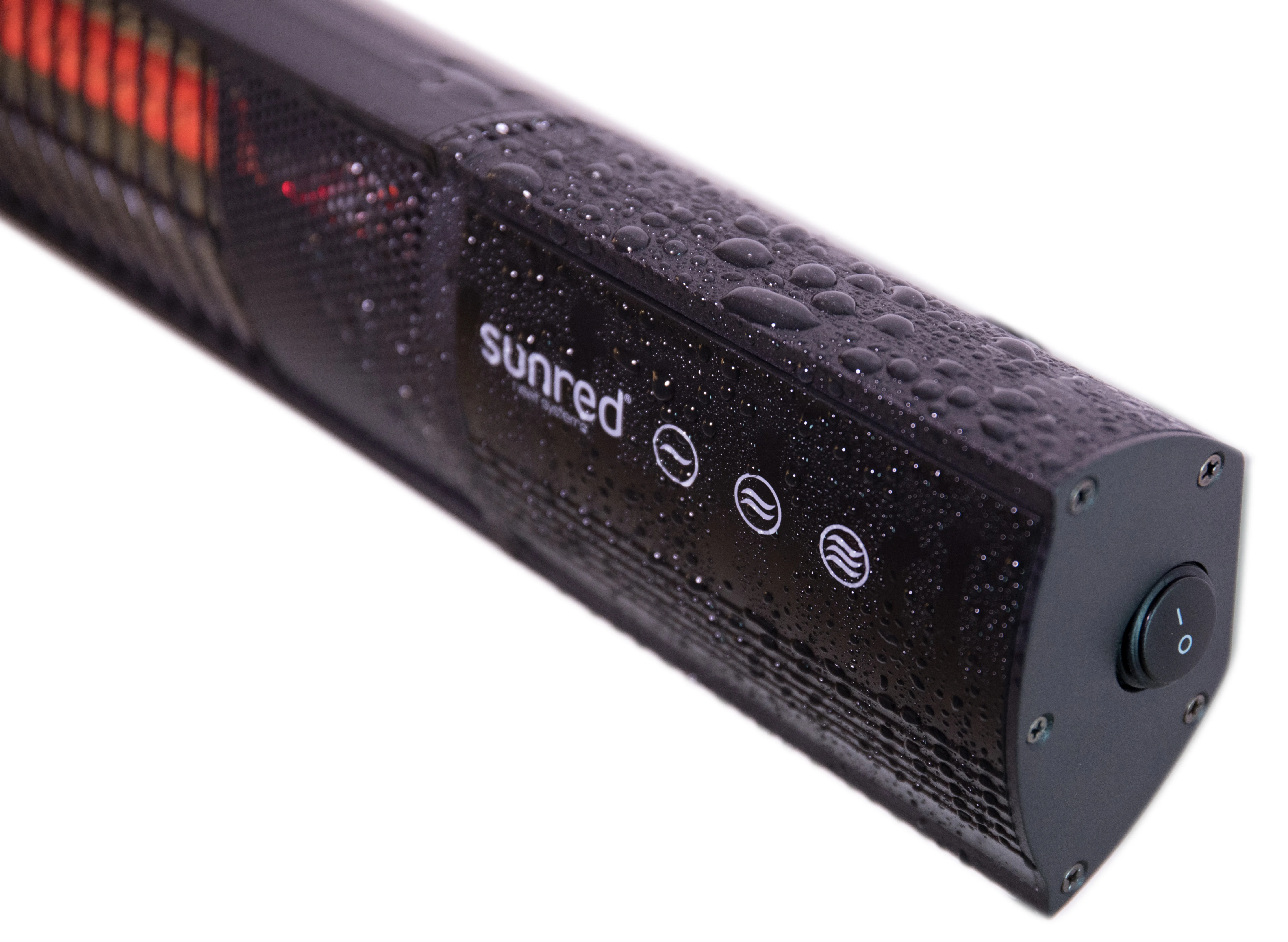 Wandheizstrahler Dark Wall Black 2500 Watt - 7