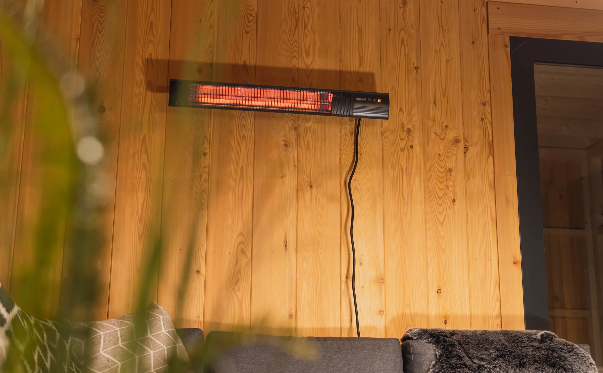 Wandheizstrahler Dark Wall Black 2500 Watt - 8