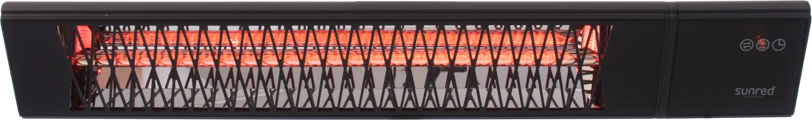 Wandheizstrahler Triangle Dark Smart Wall Black 2500 Watt - 5
