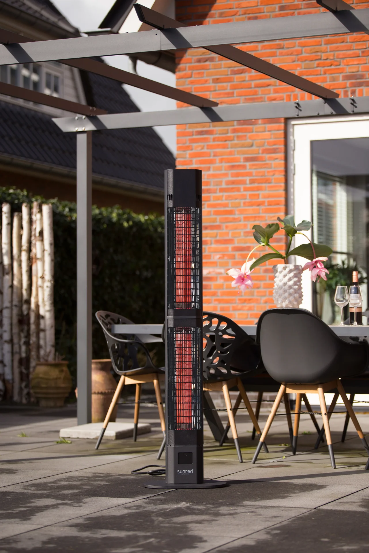 Standheizstrahler Dark Valencia Lounge 3000 - 1