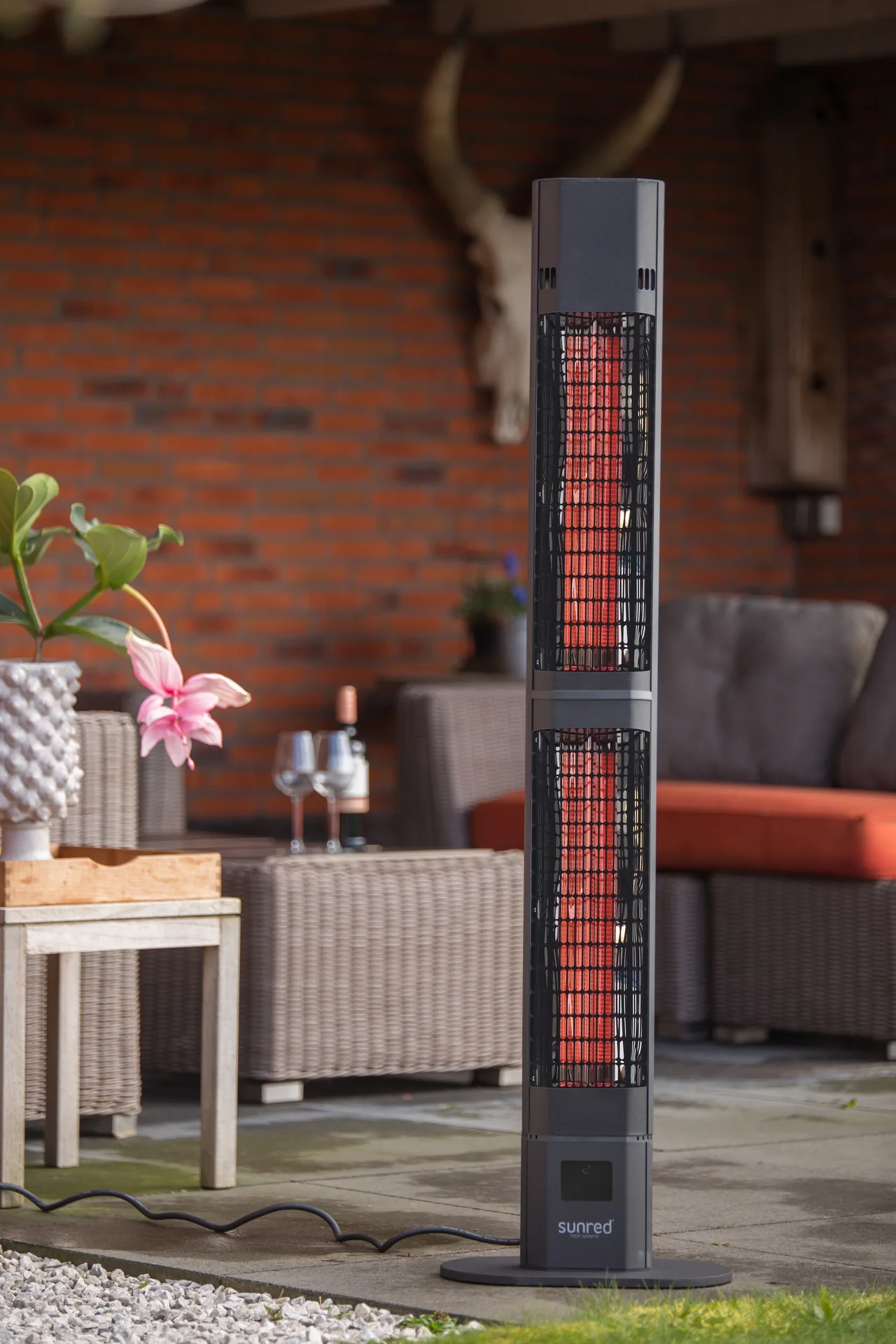 Standheizstrahler Dark Valencia Lounge 3000 - 3