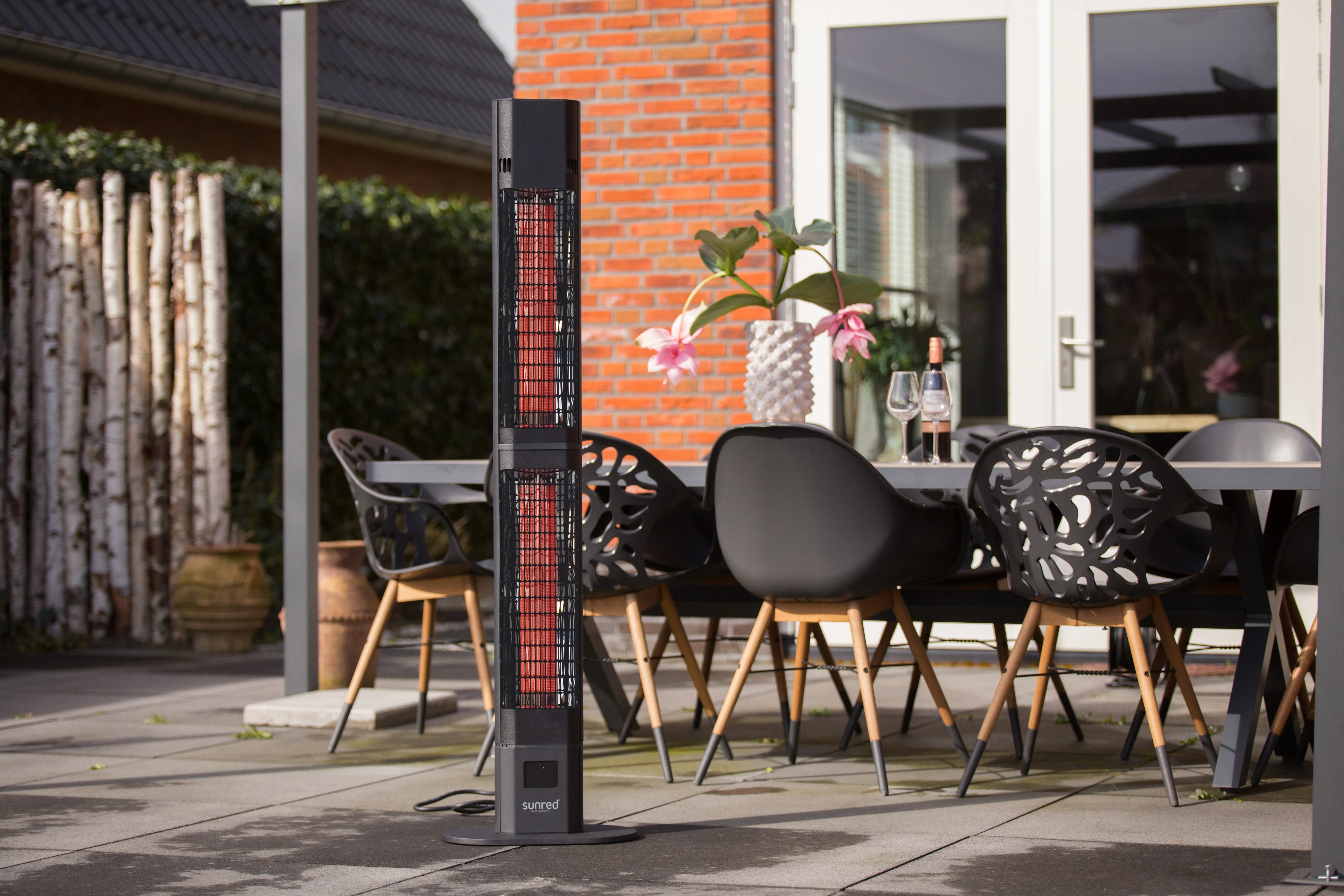 Standheizstrahler Dark Valencia Lounge 3000 - 4