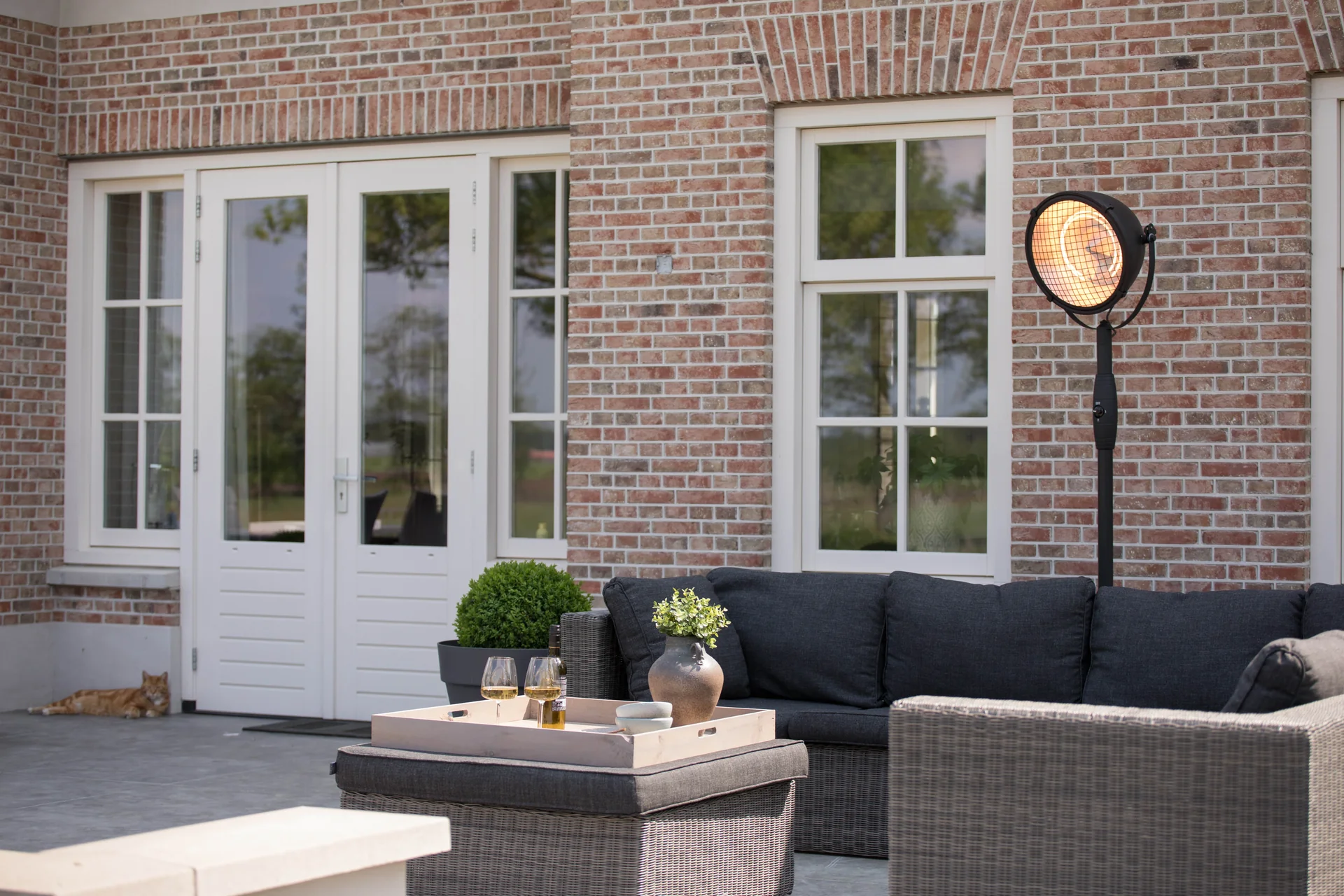 Standheizstrahler Indus II Bright Standing Black 2100 Watt - 5