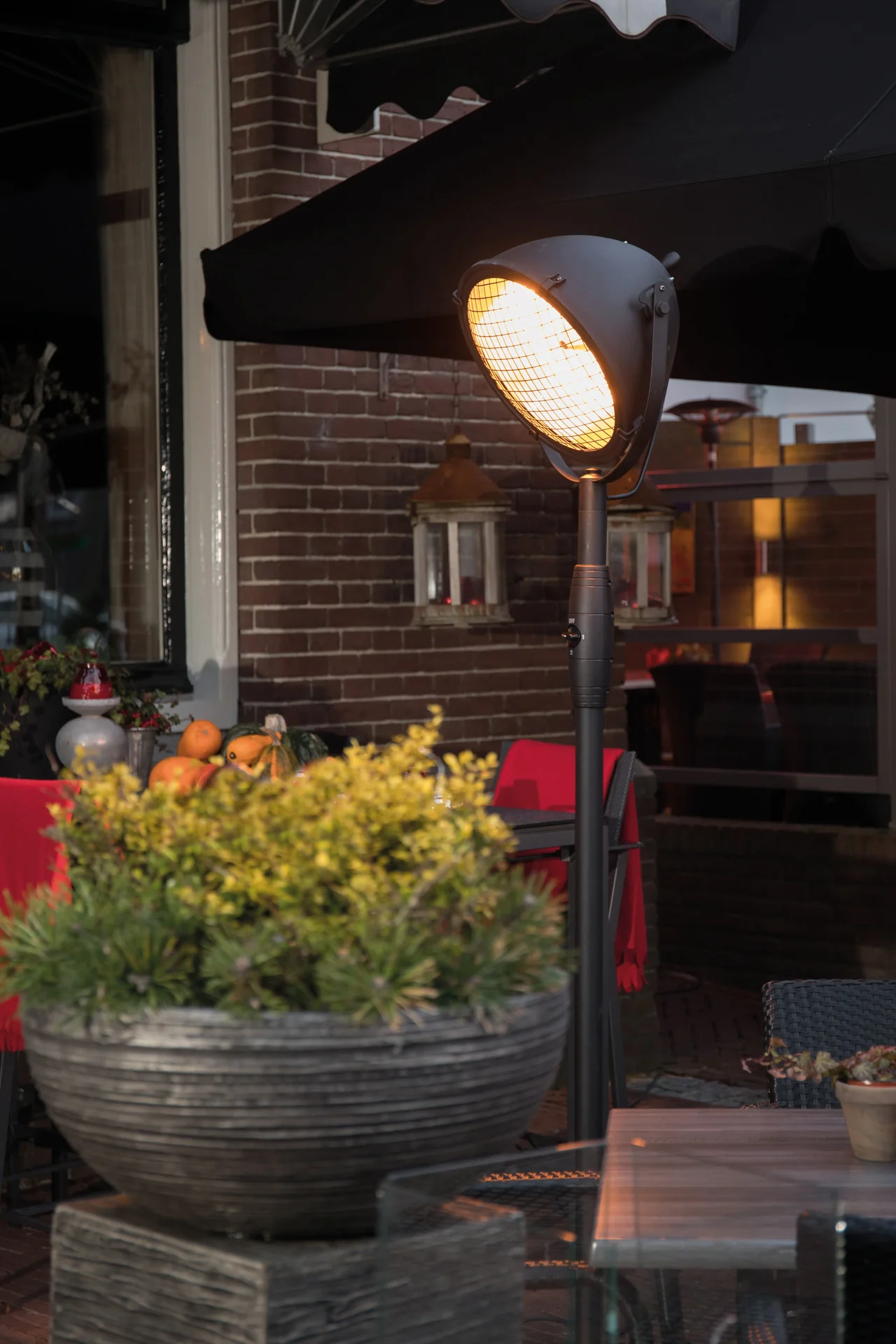 Standheizstrahler Indus II Bright Standing Black 2100 Watt - 8