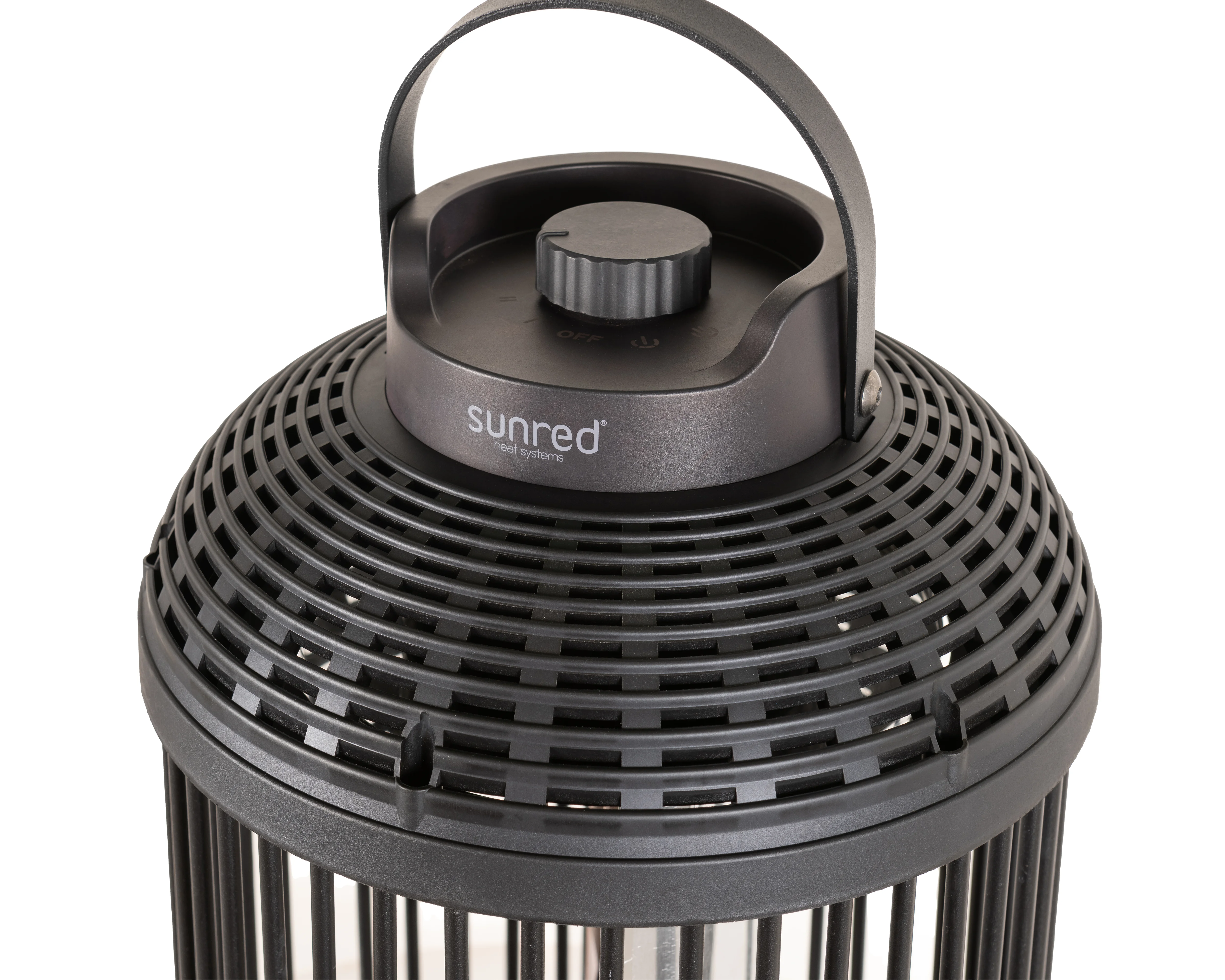 Tischheizstrahler Indox Dark Table Black 1200 Watt - 2