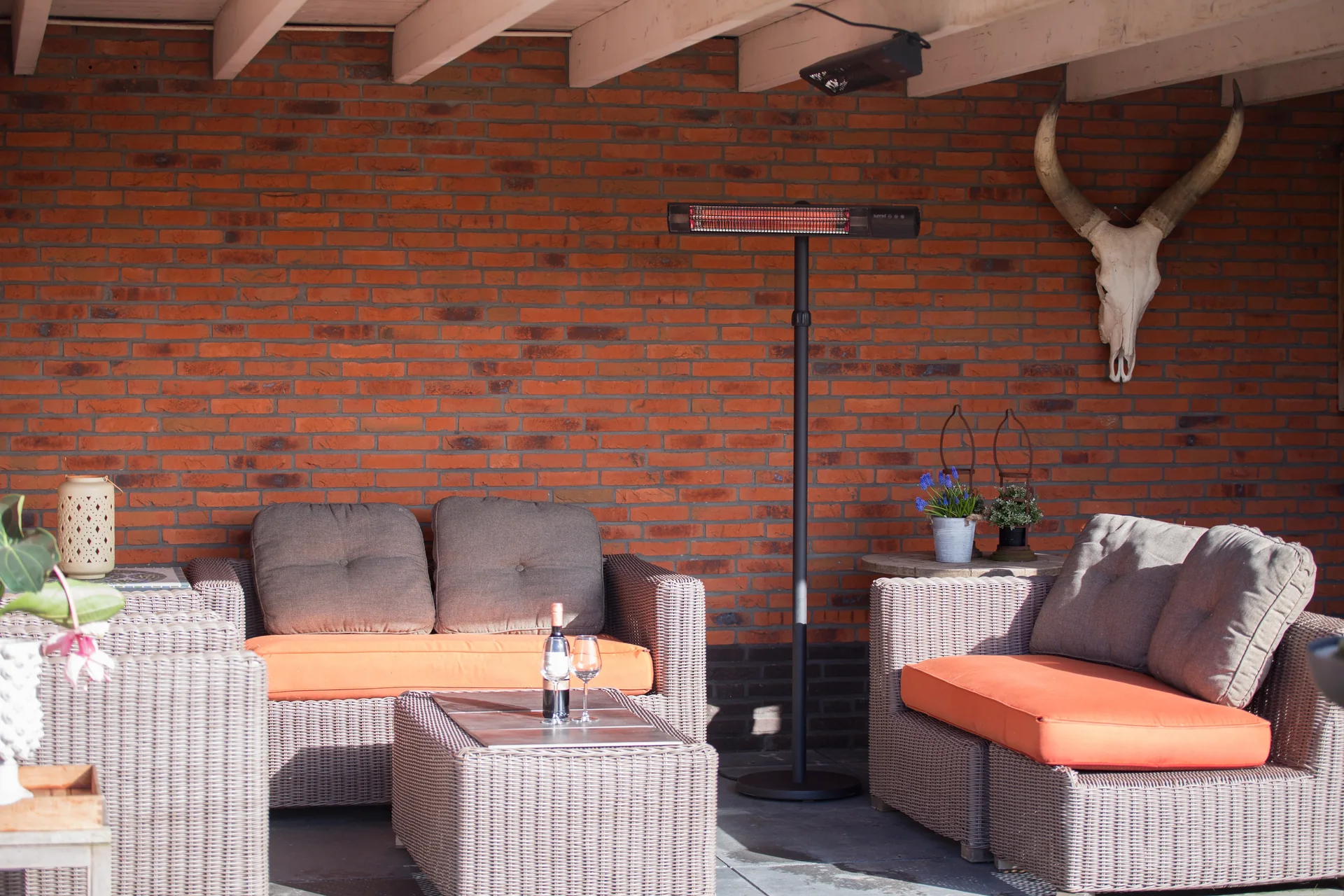 Standheizstrahler Dark Standing Black 2500 Watt - 5