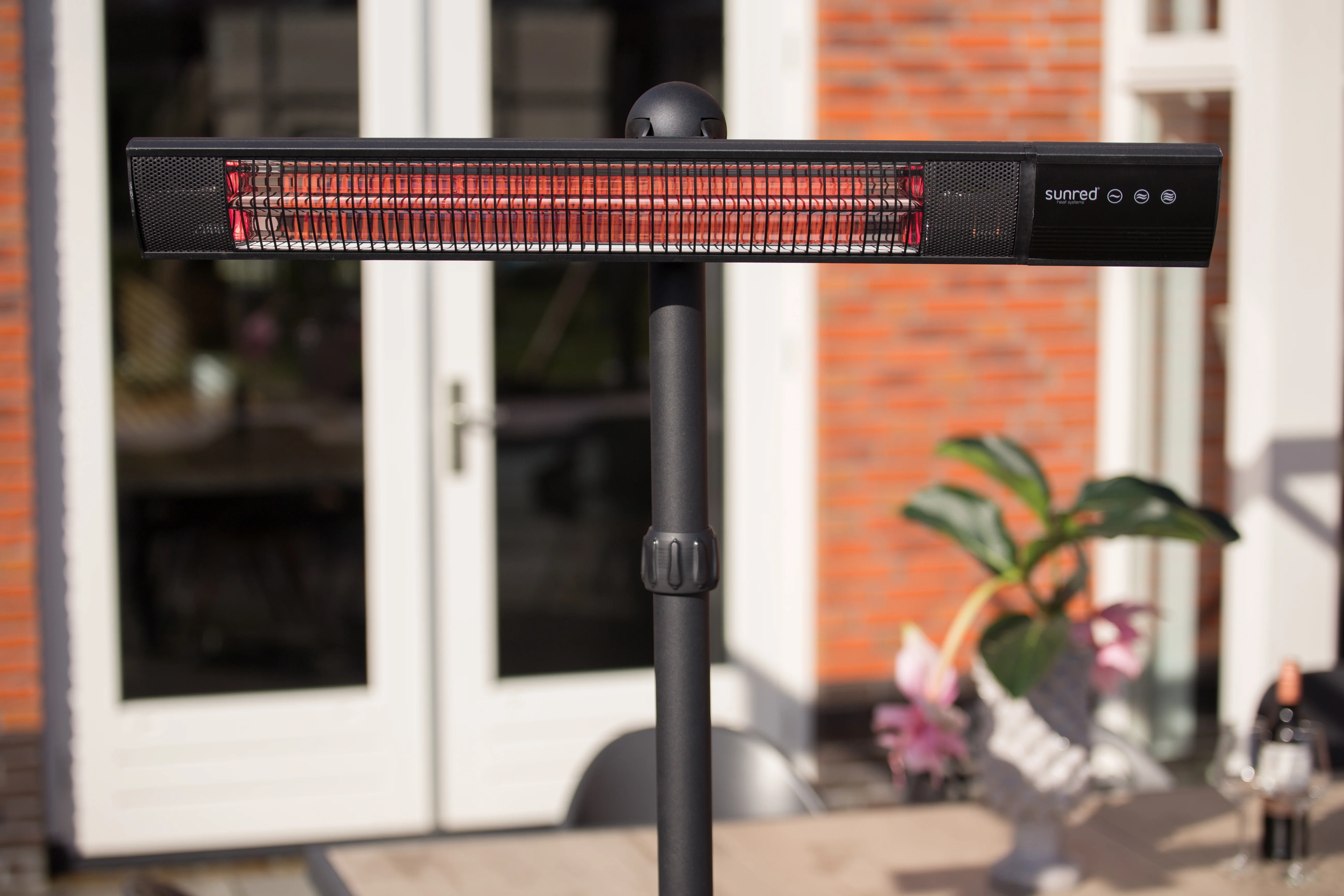 Standheizstrahler Dark Standing Black 2500 Watt - 10