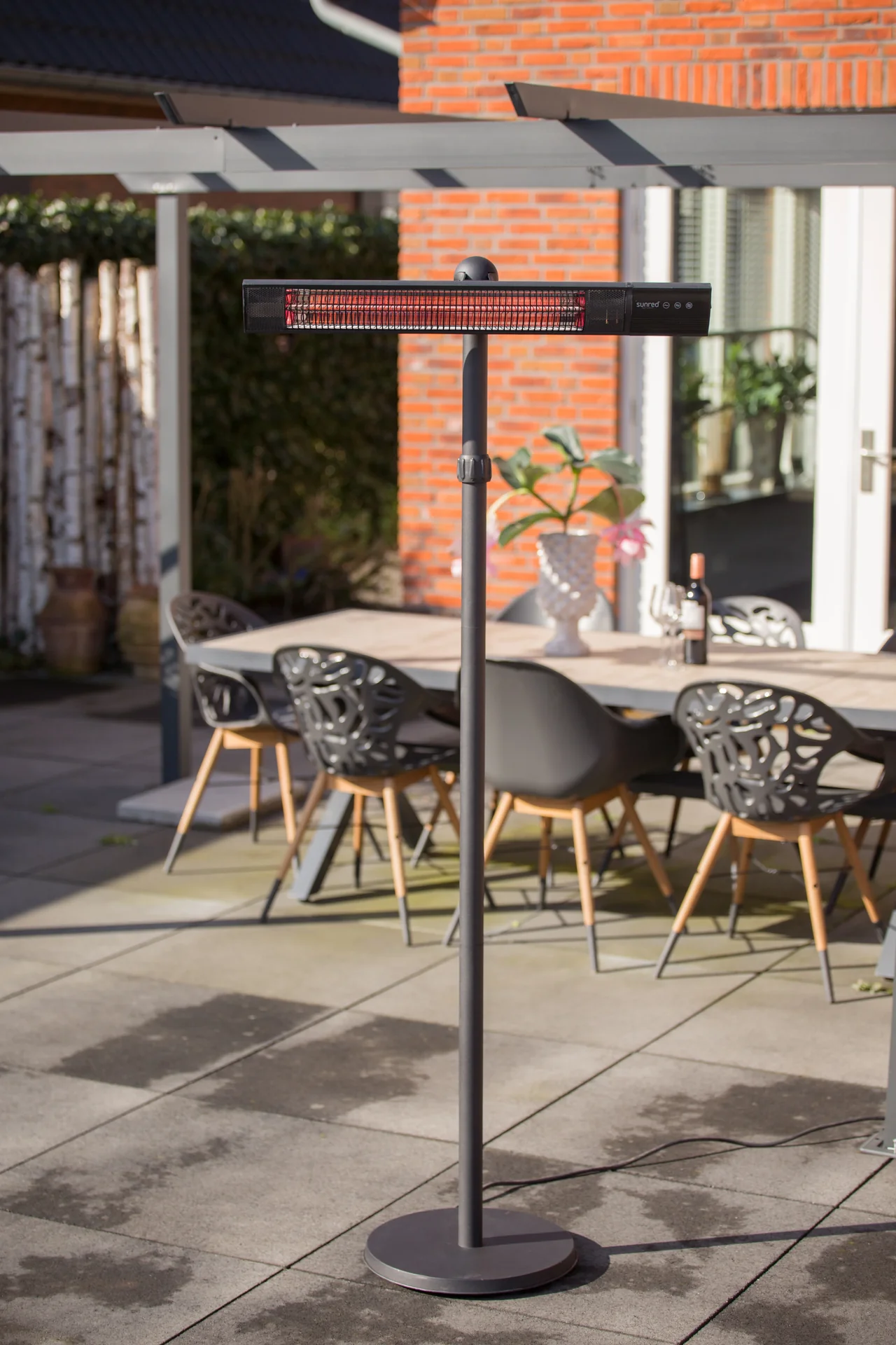 Standheizstrahler Dark Standing Black 2500 Watt - 11