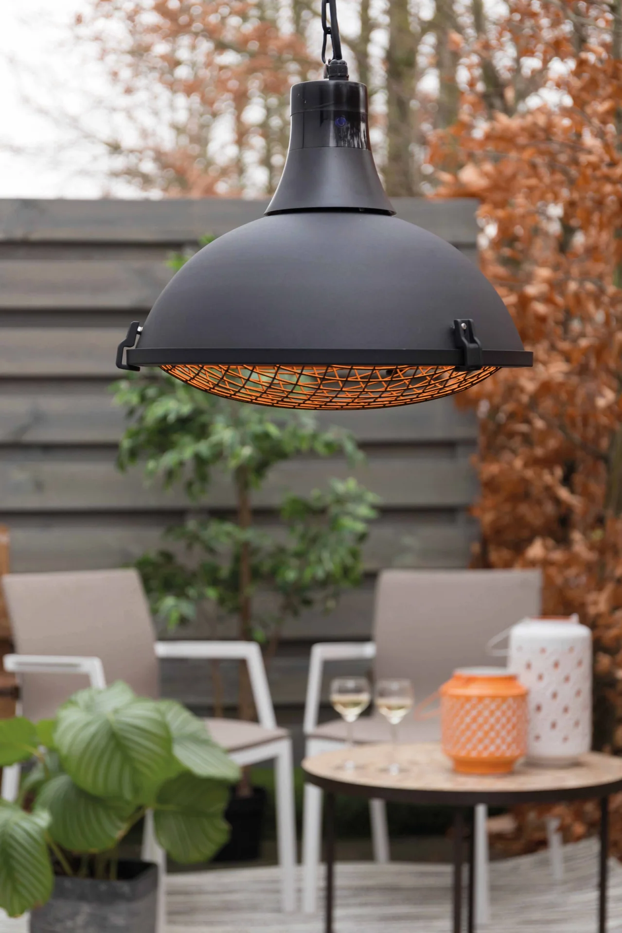 Hängeheizstrahler Indus II Bright Hanging Black 2100 Watt - 0