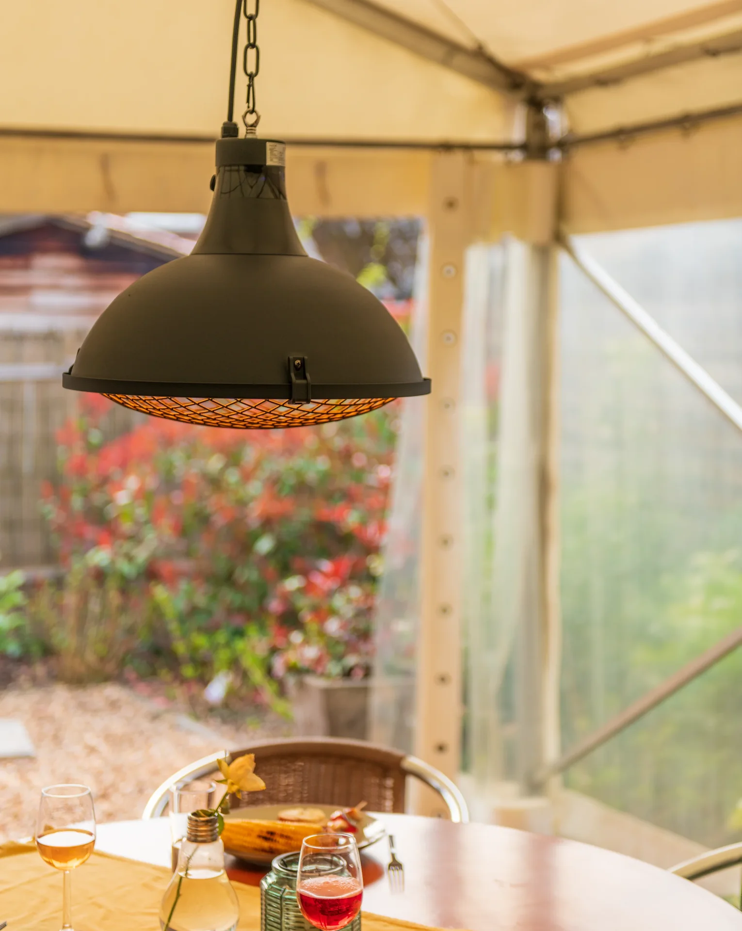 Hängeheizstrahler Indus II Bright Hanging Black 2100 Watt - 4