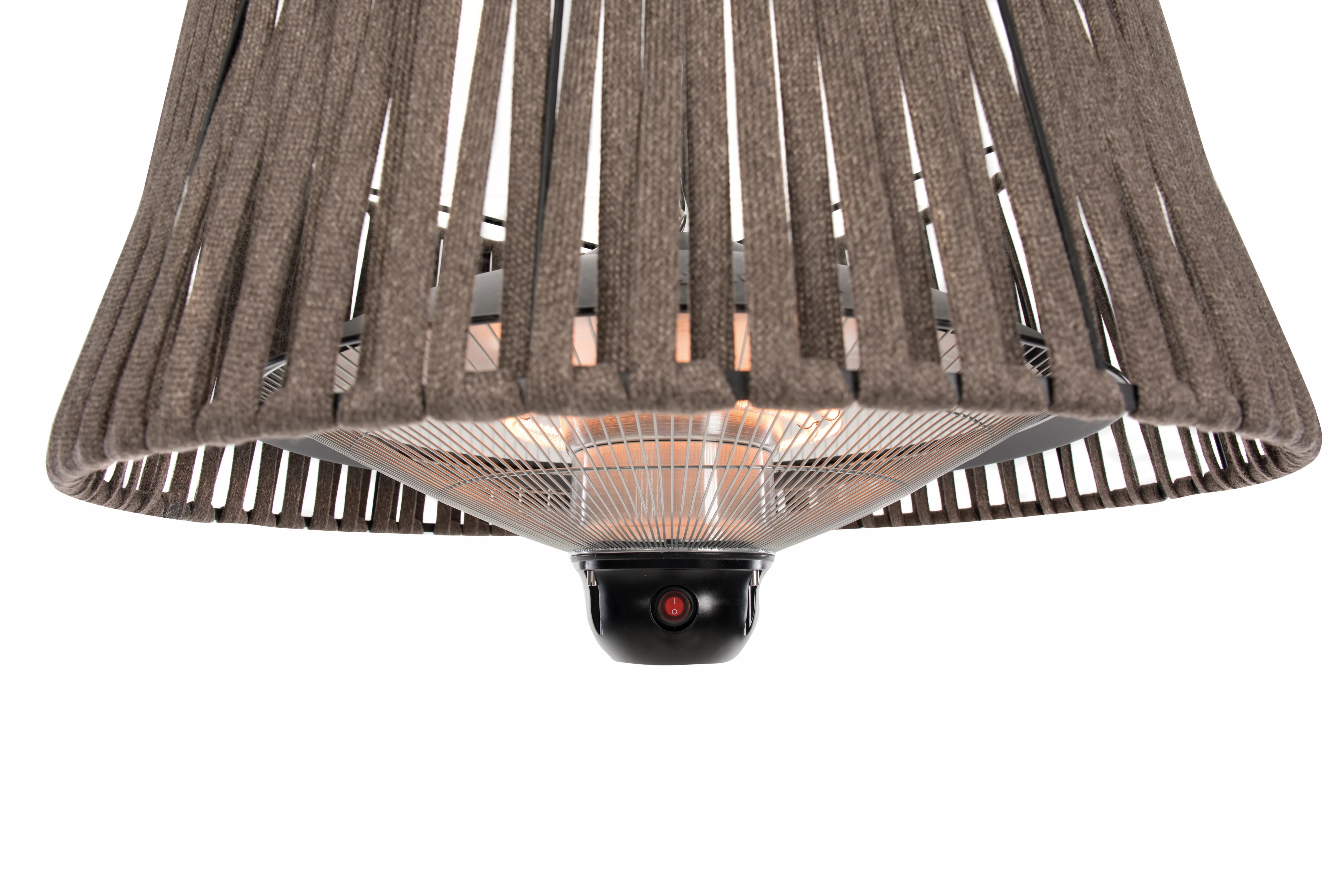 Hängeheizstrahler Artix Corda Bright Hanging Brown 1800 Watt - 4
