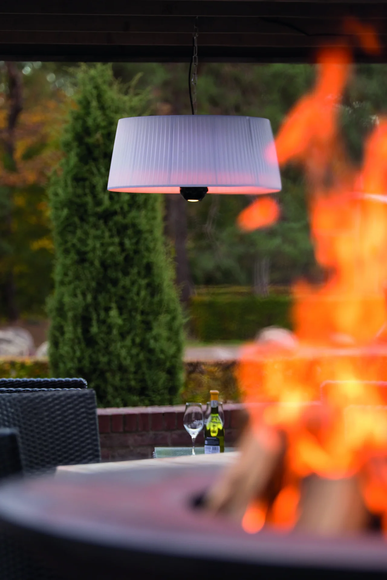 Hängeheizstrahler Artix Compact Bright Hanging White 1500 Watt - 1