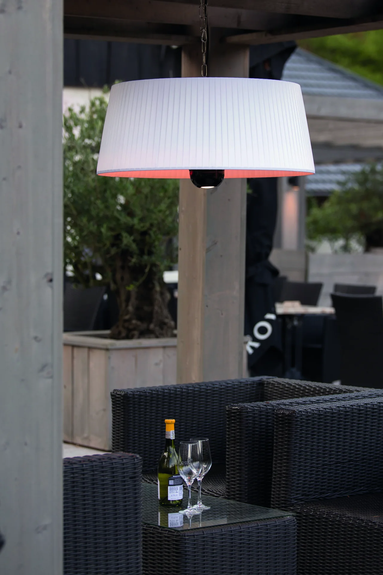 Hängeheizstrahler Artix Compact Bright Hanging White 1500 Watt - 2