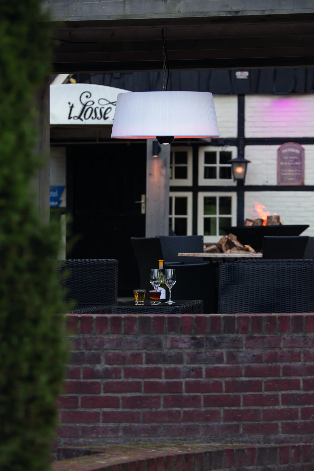 Hängeheizstrahler Artix Compact Bright Hanging White 1500 Watt - 5