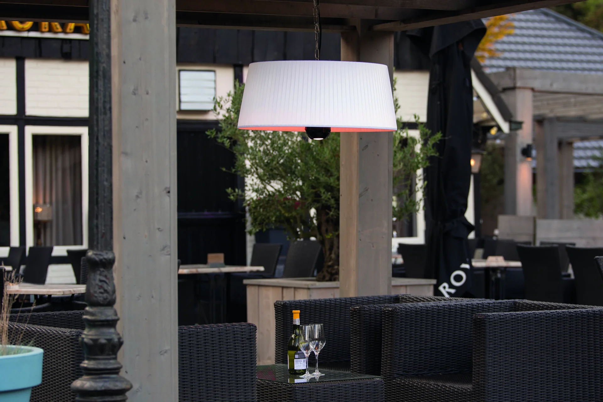 Hängeheizstrahler Artix Compact Bright Hanging White 1500 Watt - 8