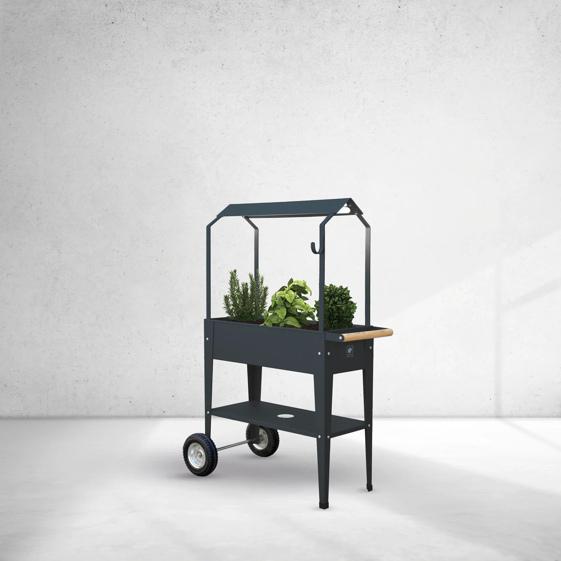 Hochbeet und Kräuterfabrik überdachung - 1