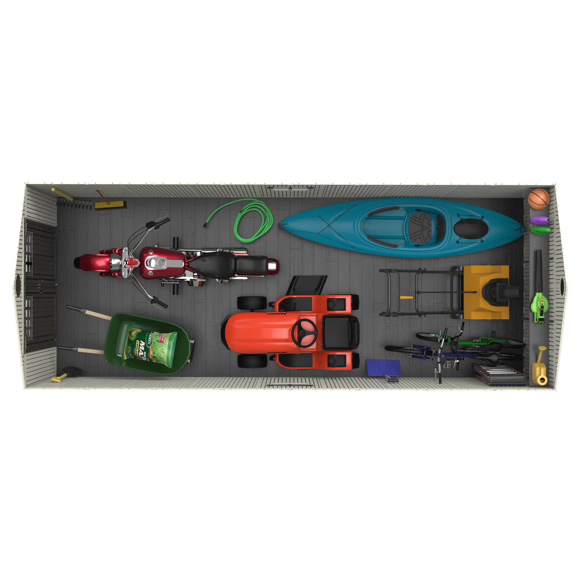 Gerätehaus Giant 14,86 m² - 2