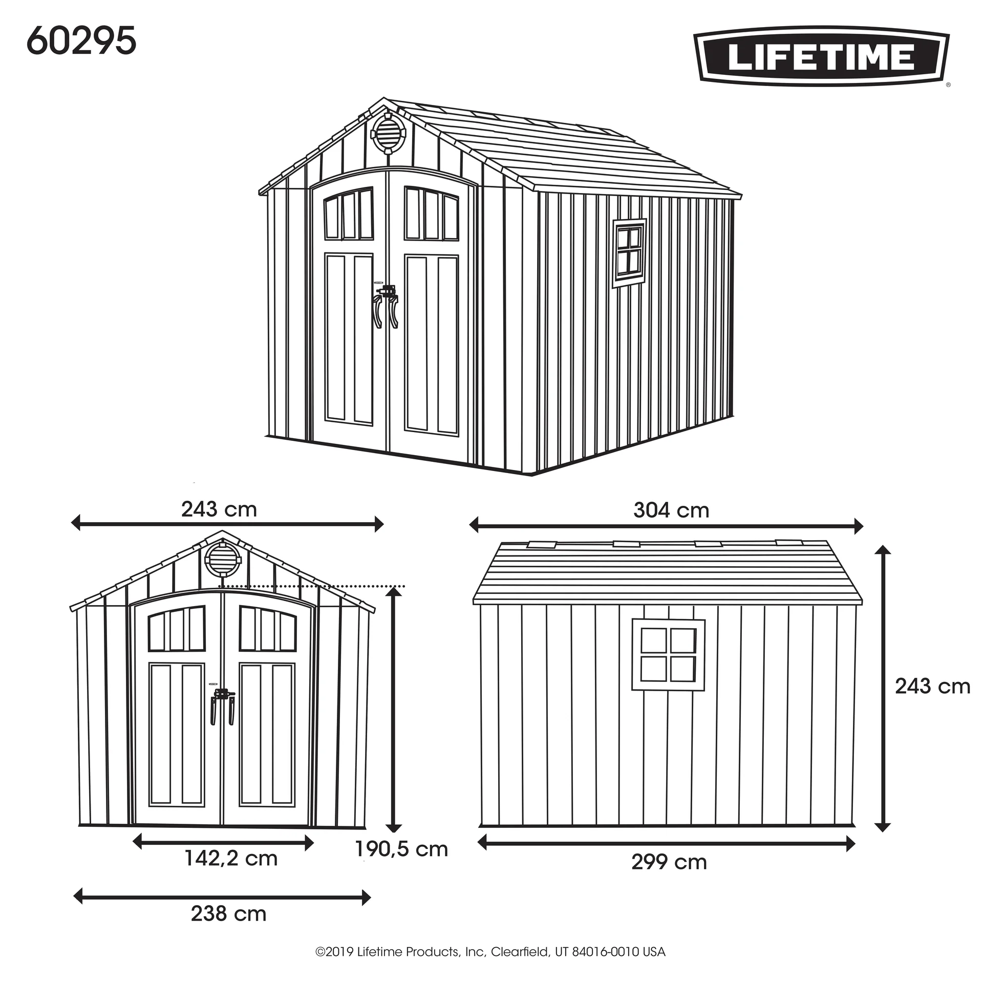Lifetime Gerätehaus Jupiter - 4