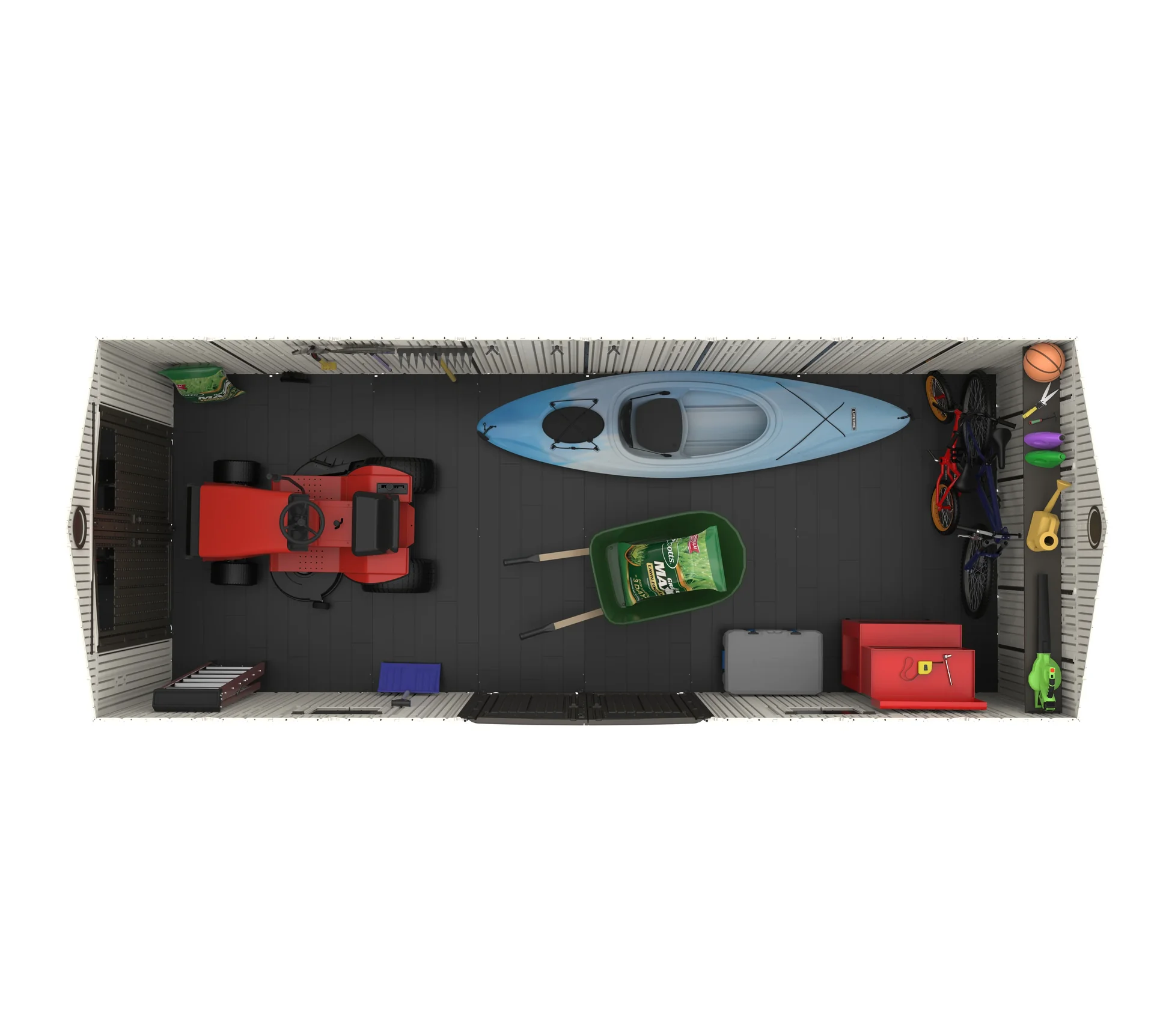 Gerätehaus Neptun 14,82 m² - 6